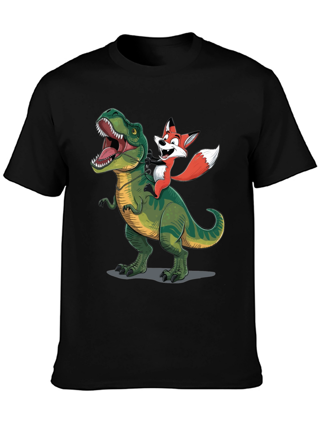 Dino and Fox Graphic Tee