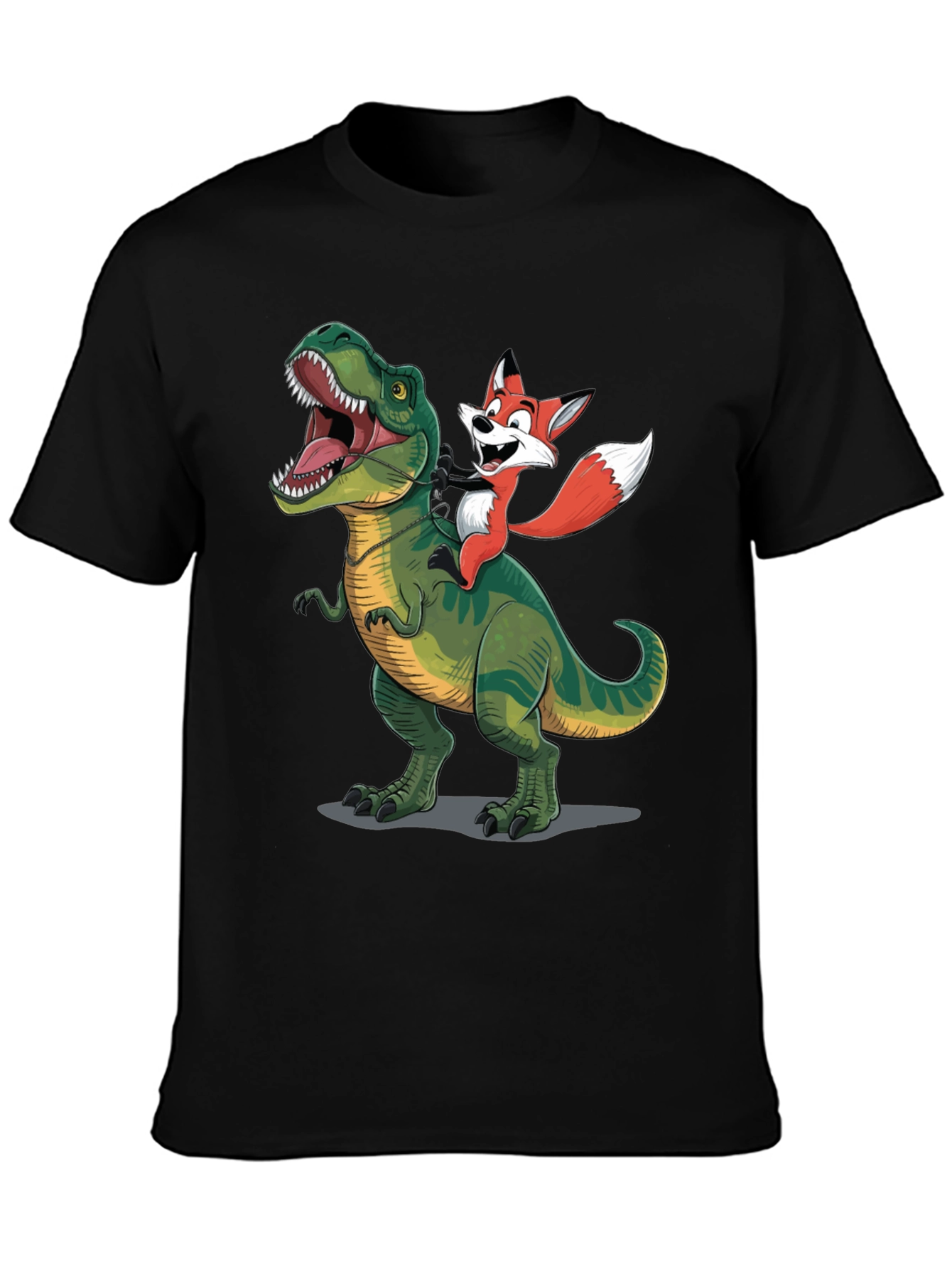 Dino and Fox Graphic Tee