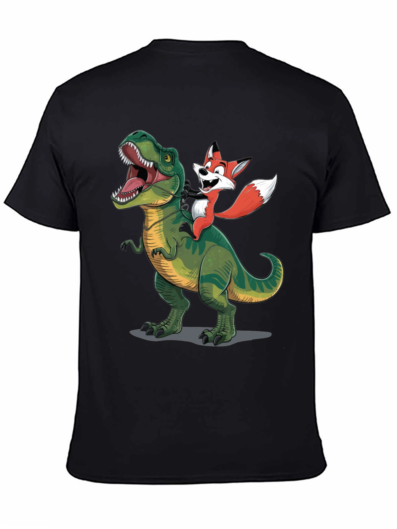 Dino and Fox Graphic Tee