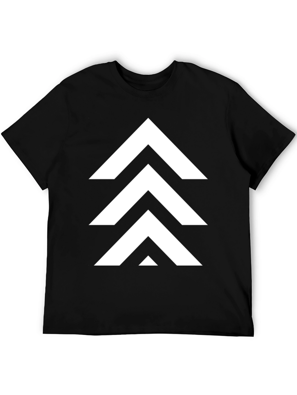 Arrow Stack Graphic Tee - Black