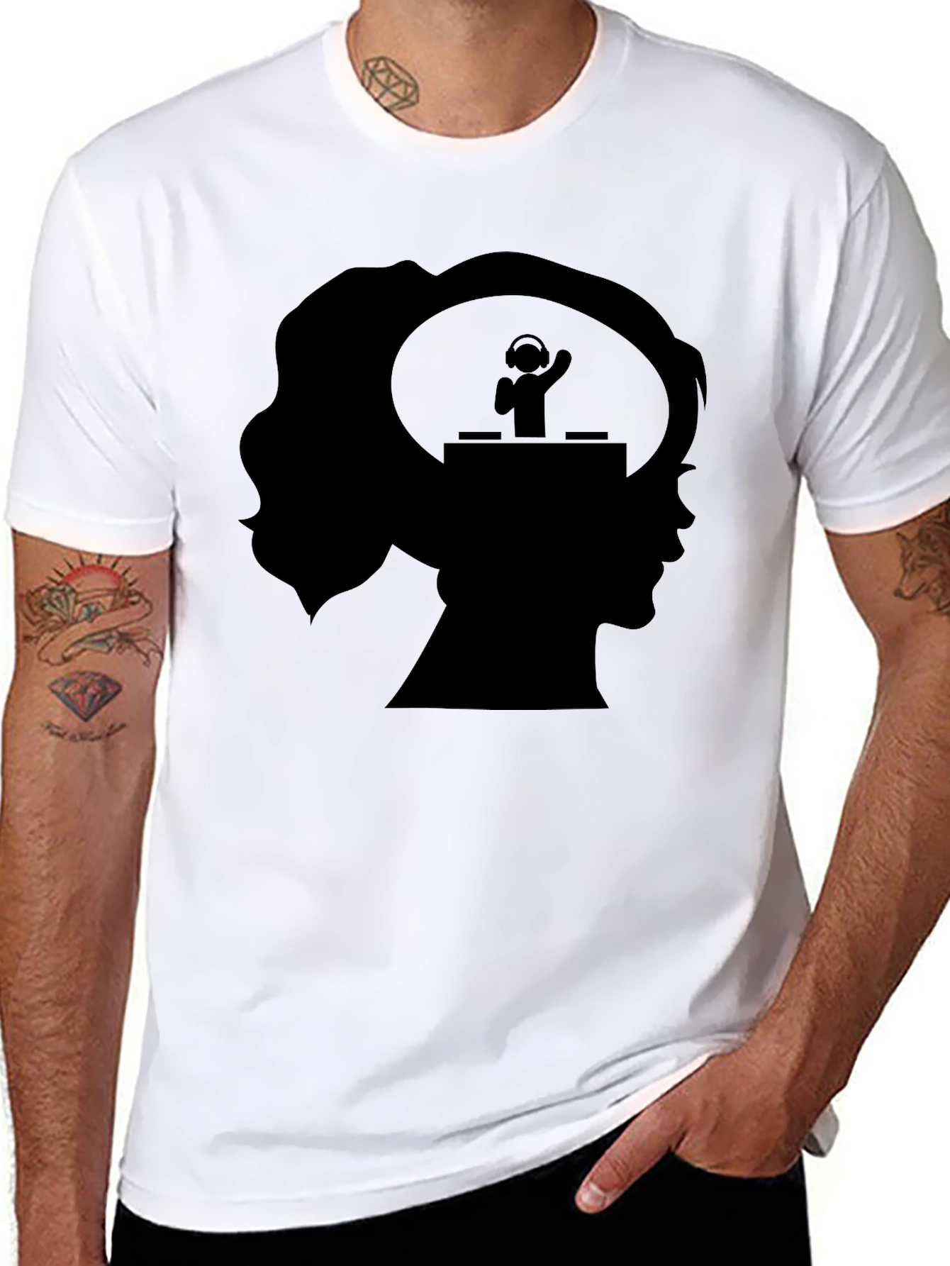 DJ Mind T-Shirt - Music Lovers Tee
