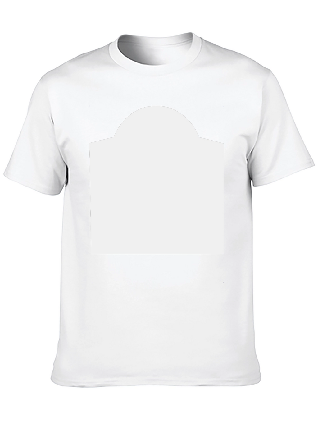 Modern Black Tee with Customizable Graphic Space