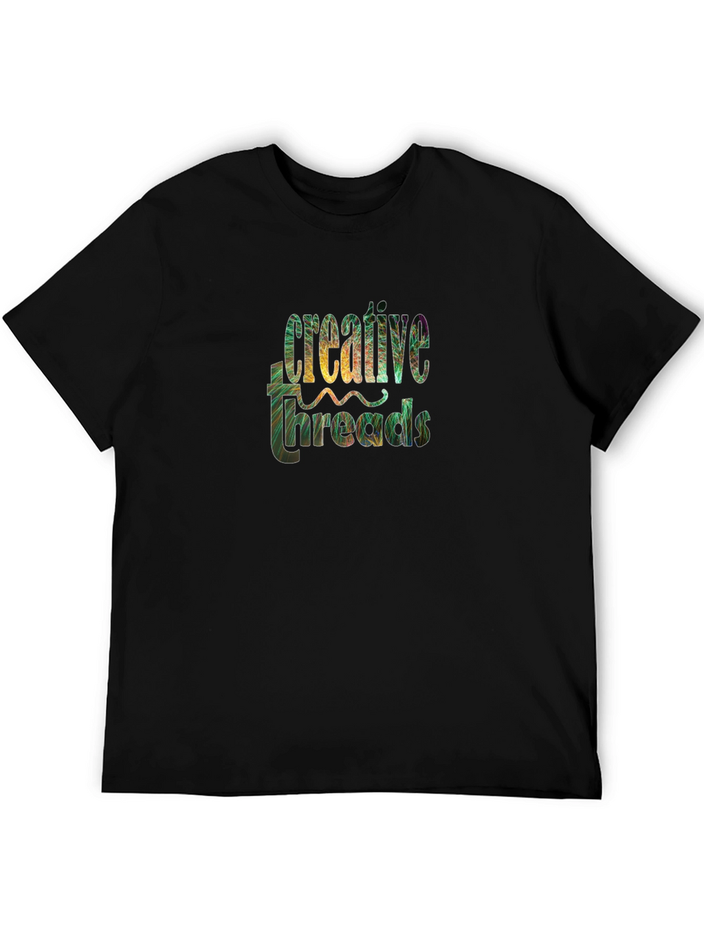 Creative Threads Black T-Shirt