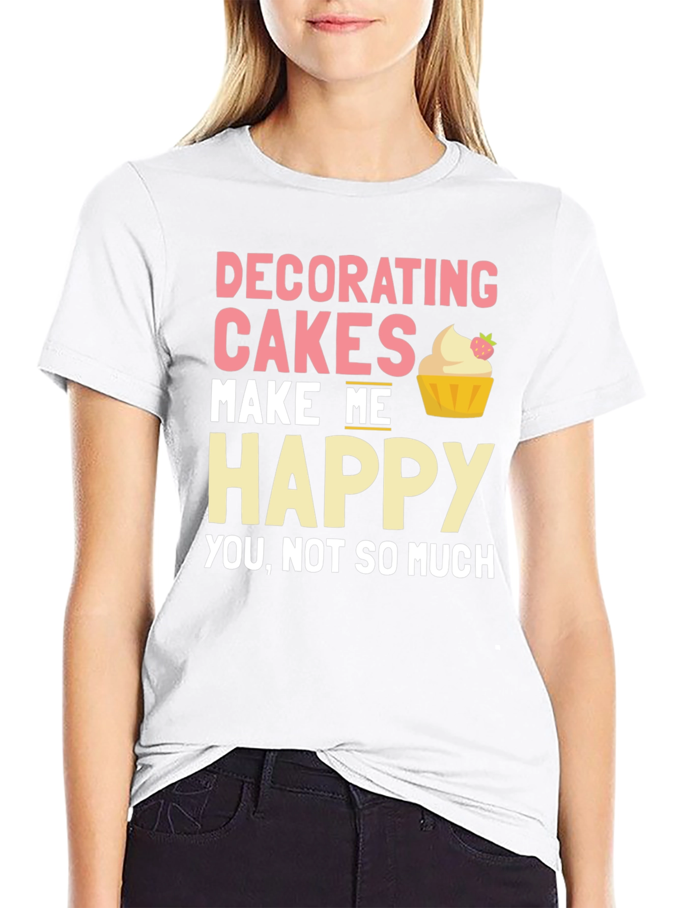 Decorating Cakes T-Shirt - Funny Baker Tee
