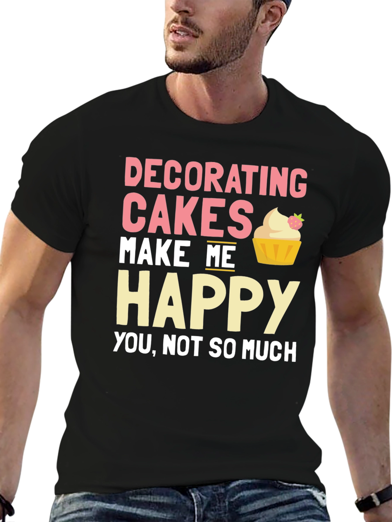 Decorating Cakes T-Shirt - Funny Baker Tee