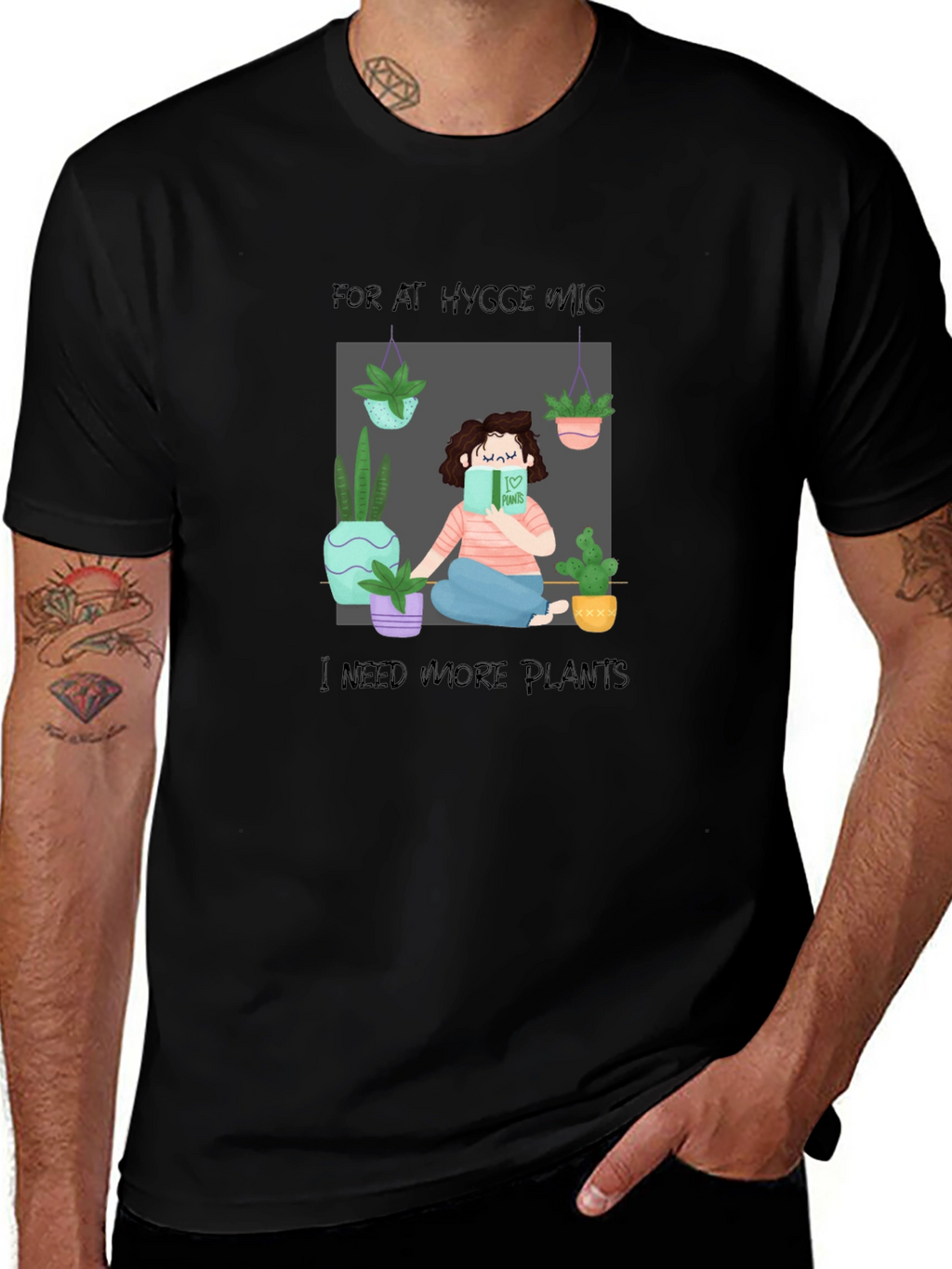 Hygge and Plants Graphic Tee