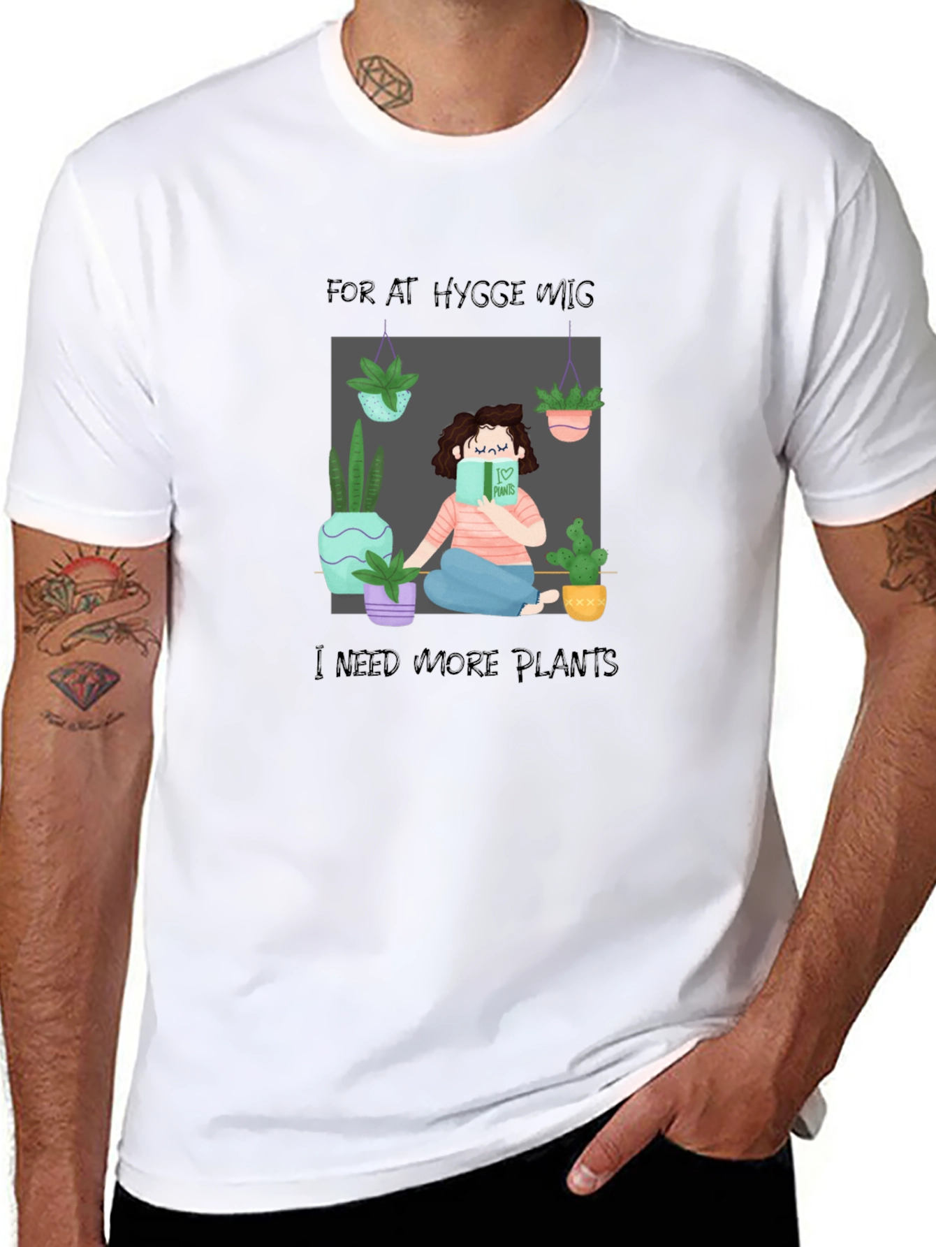 Hygge and Plants Graphic Tee