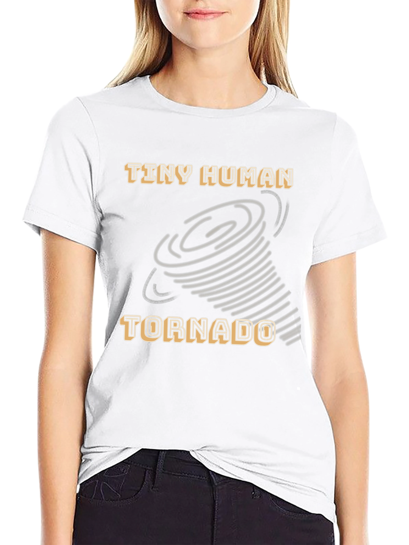 Tiny Human Tornado Graphic T-Shirt