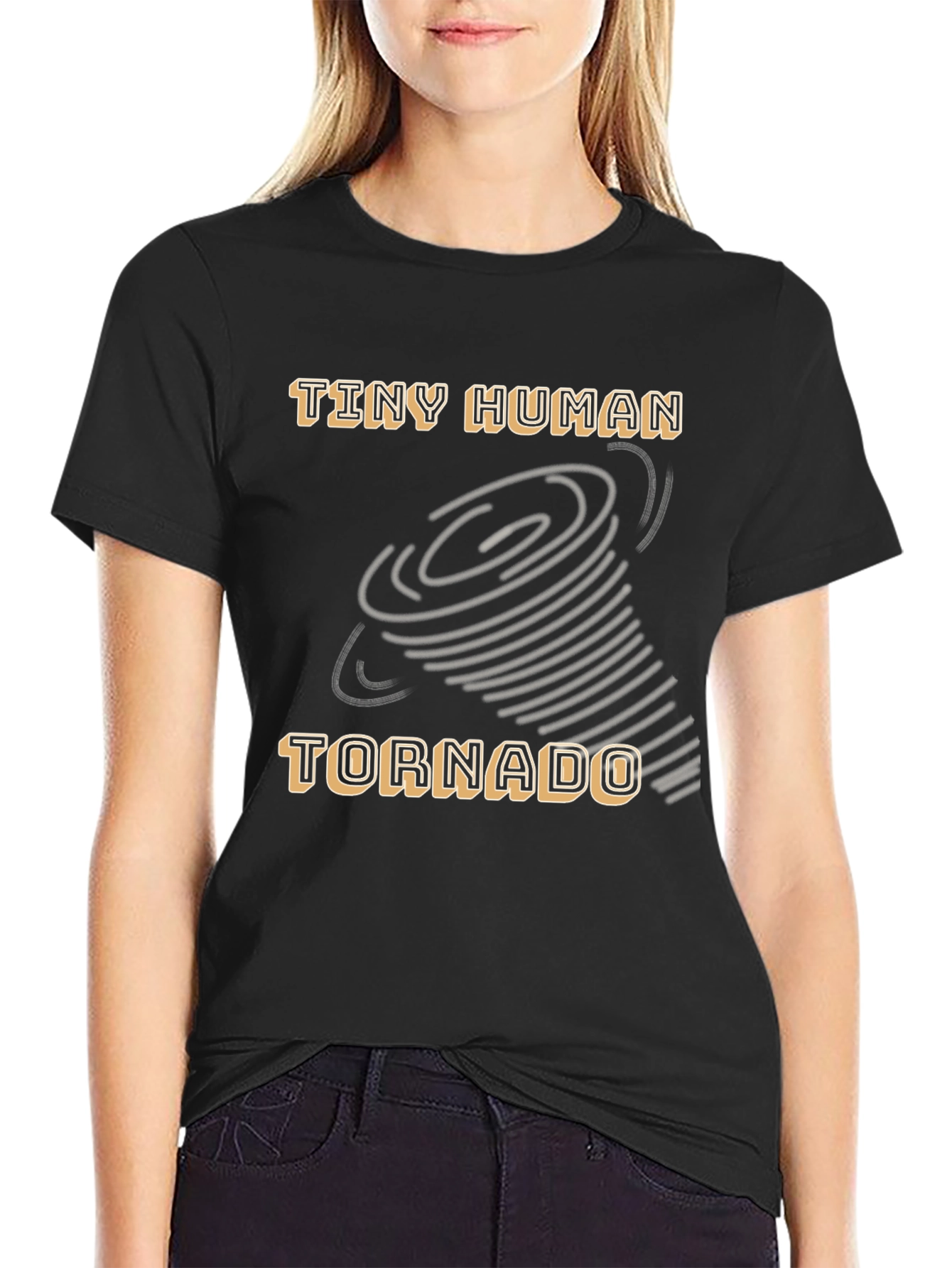 Tiny Human Tornado Graphic T-Shirt