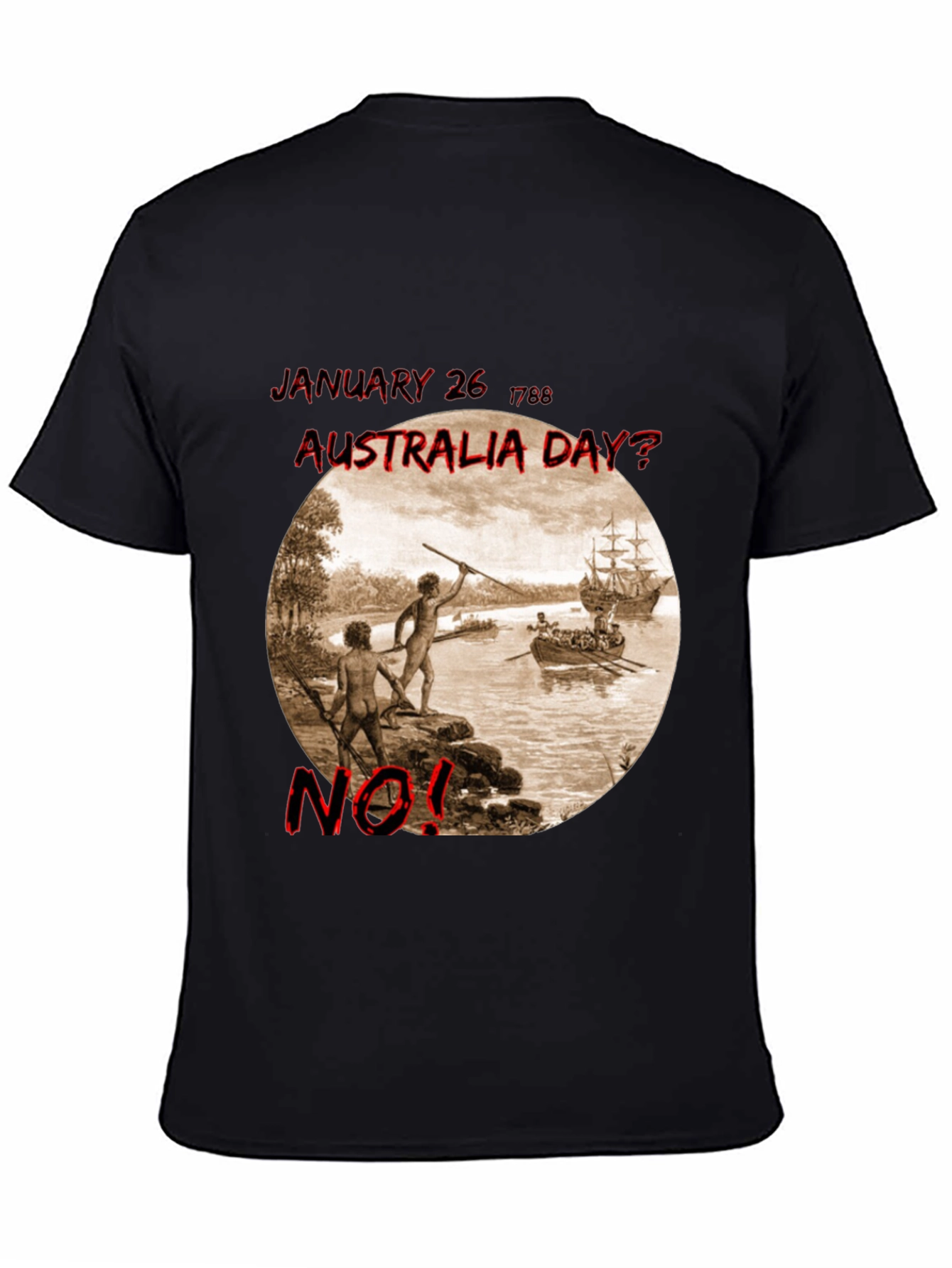 Australia Day? NO! Graphic Tee