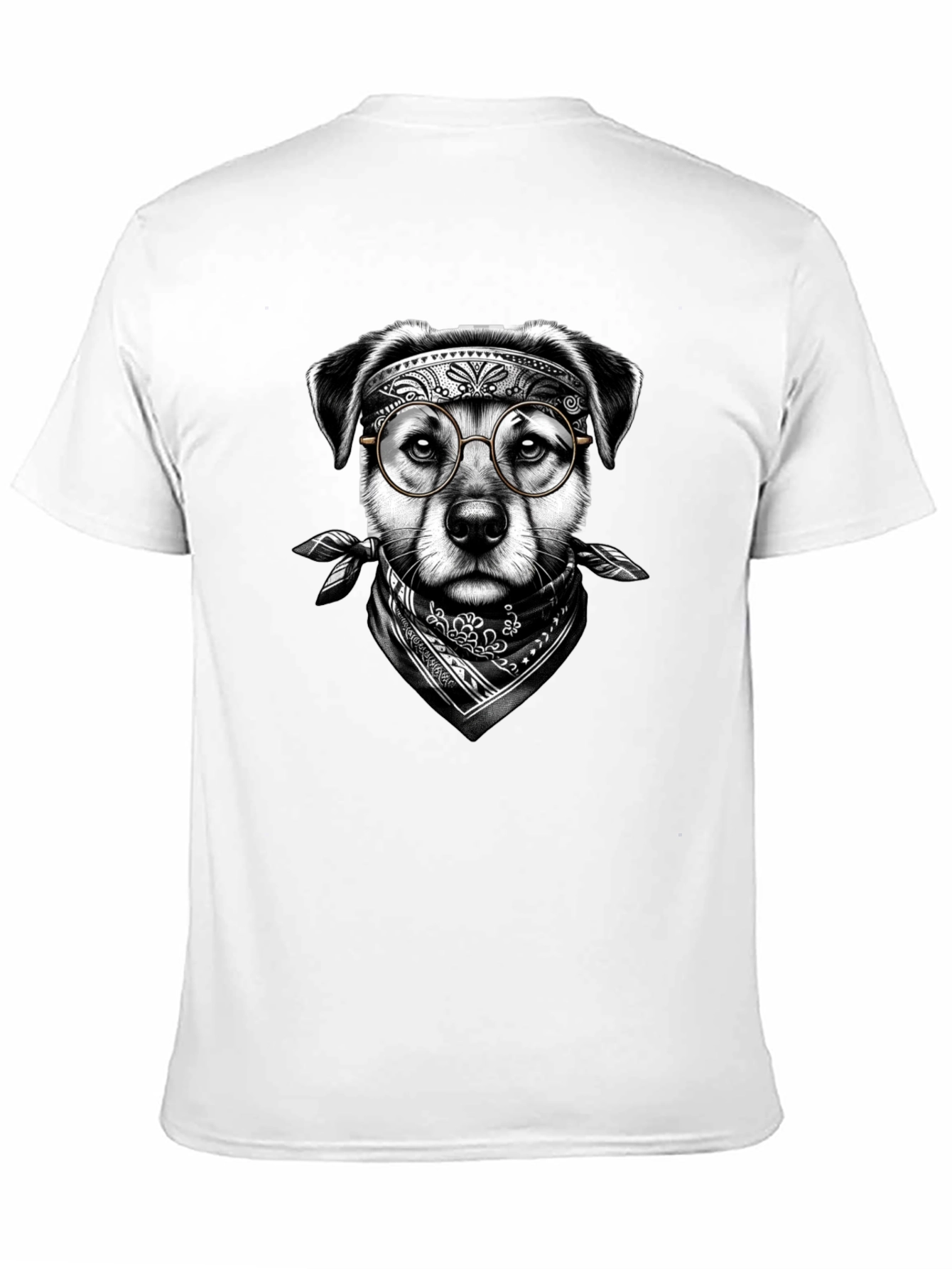 Cool Dog Graphic Tee - Unisex Black T-Shirt