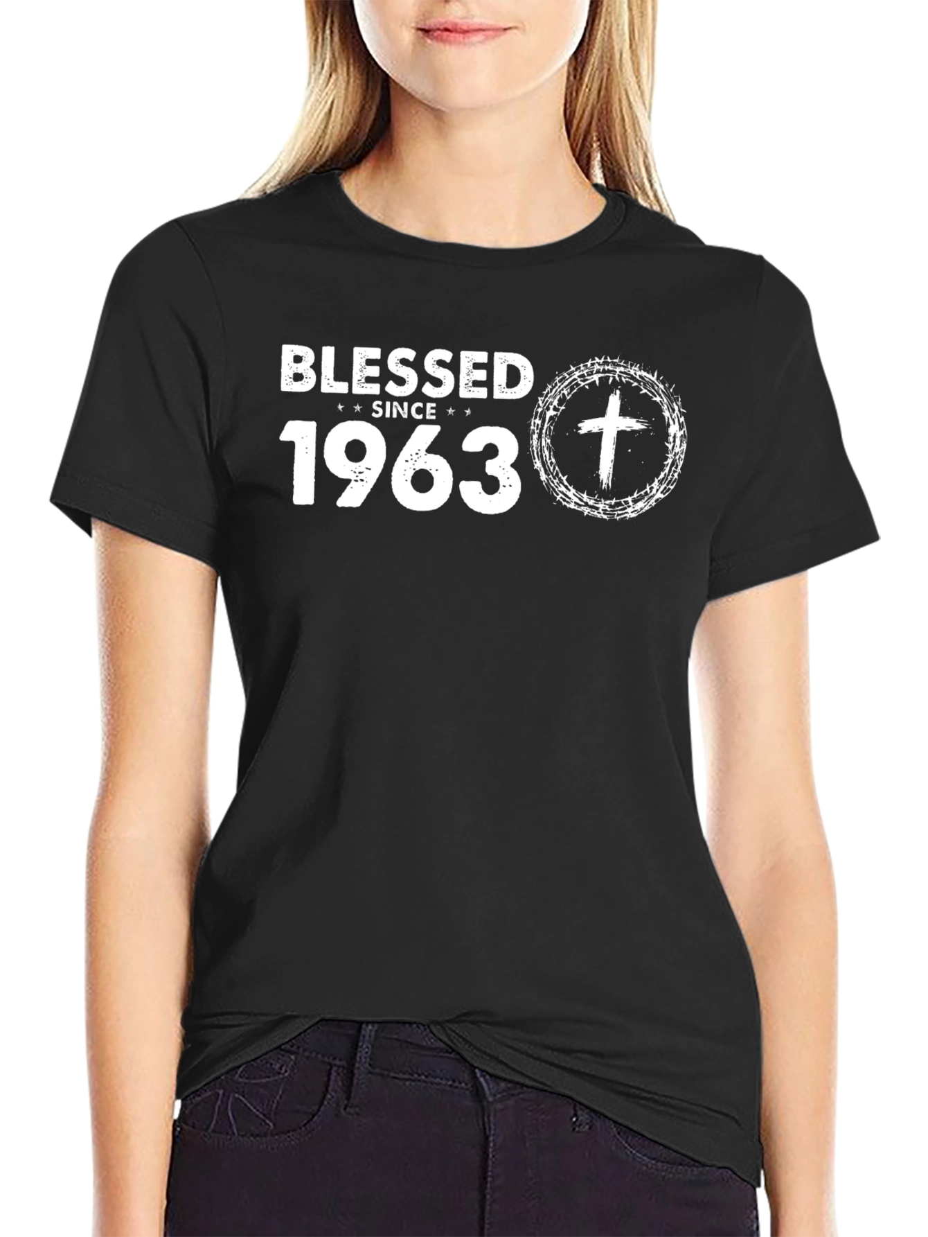 Blessed Since 1963 Christian T-Shirt