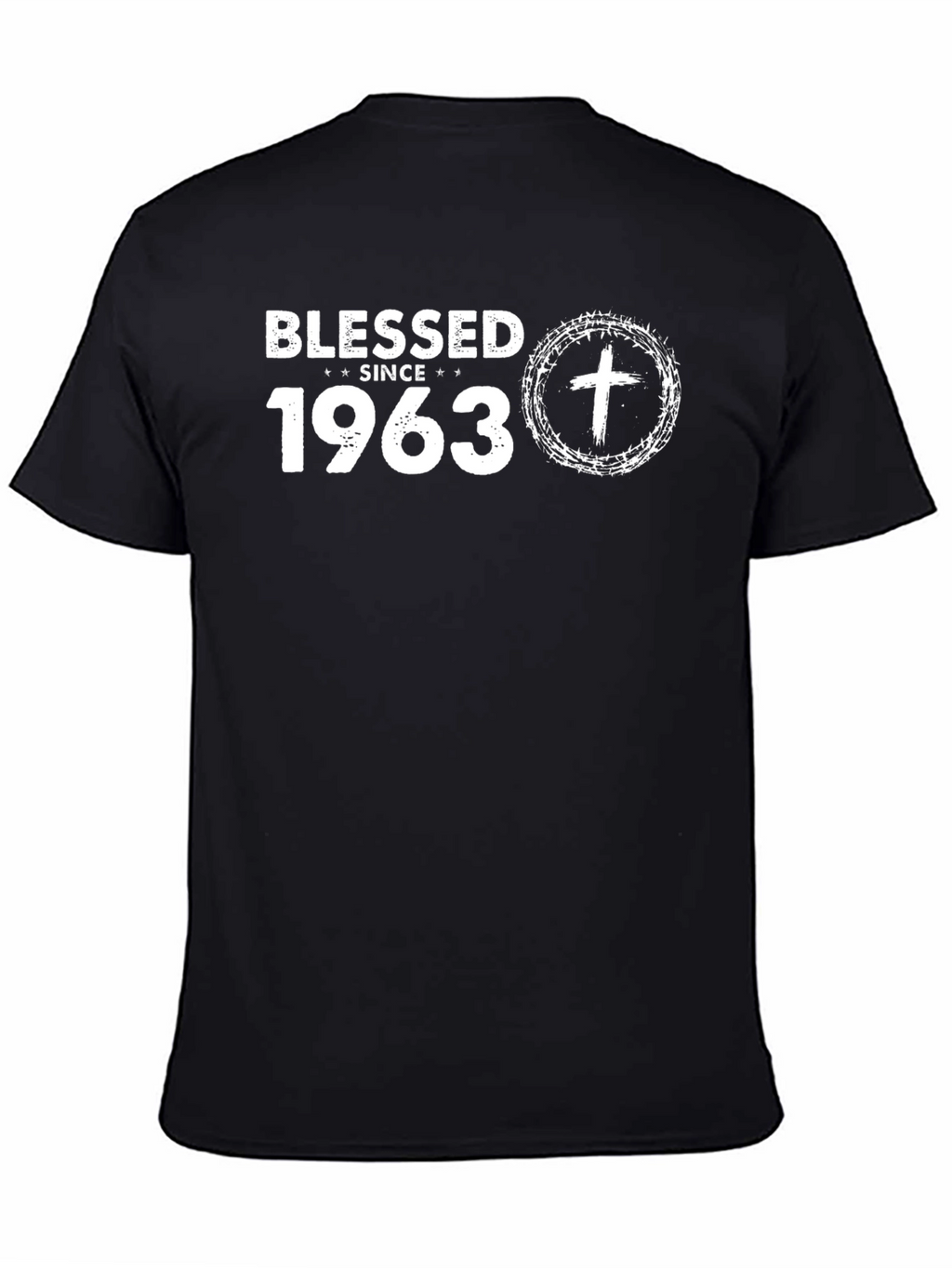Blessed Since 1963 Christian T-Shirt