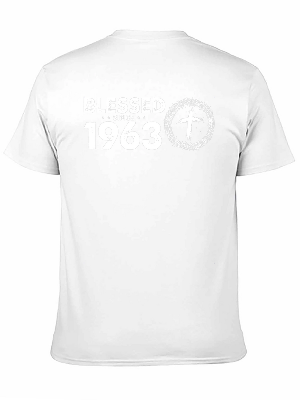 Blessed Since 1963 Christian T-Shirt