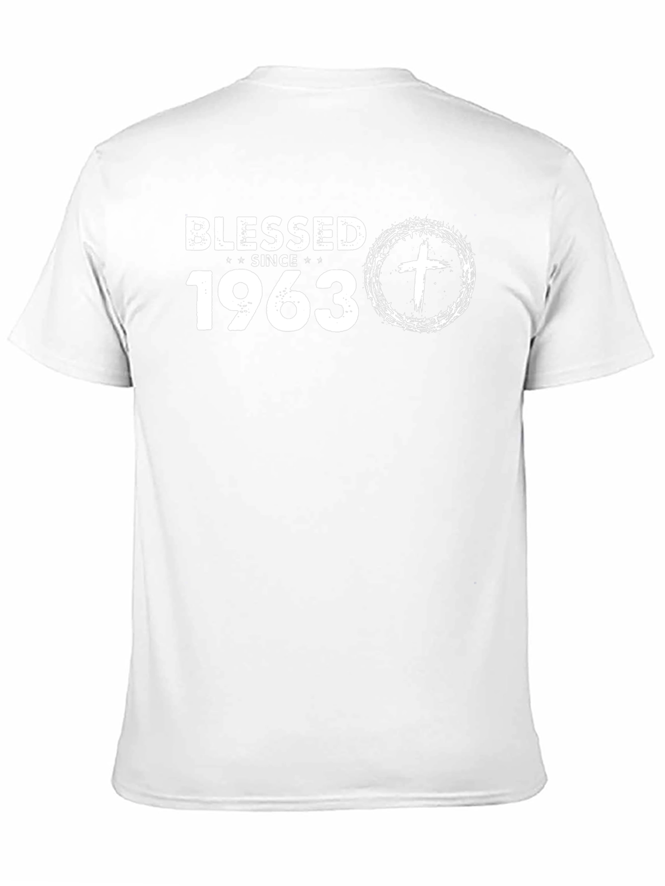 Blessed Since 1963 Christian T-Shirt