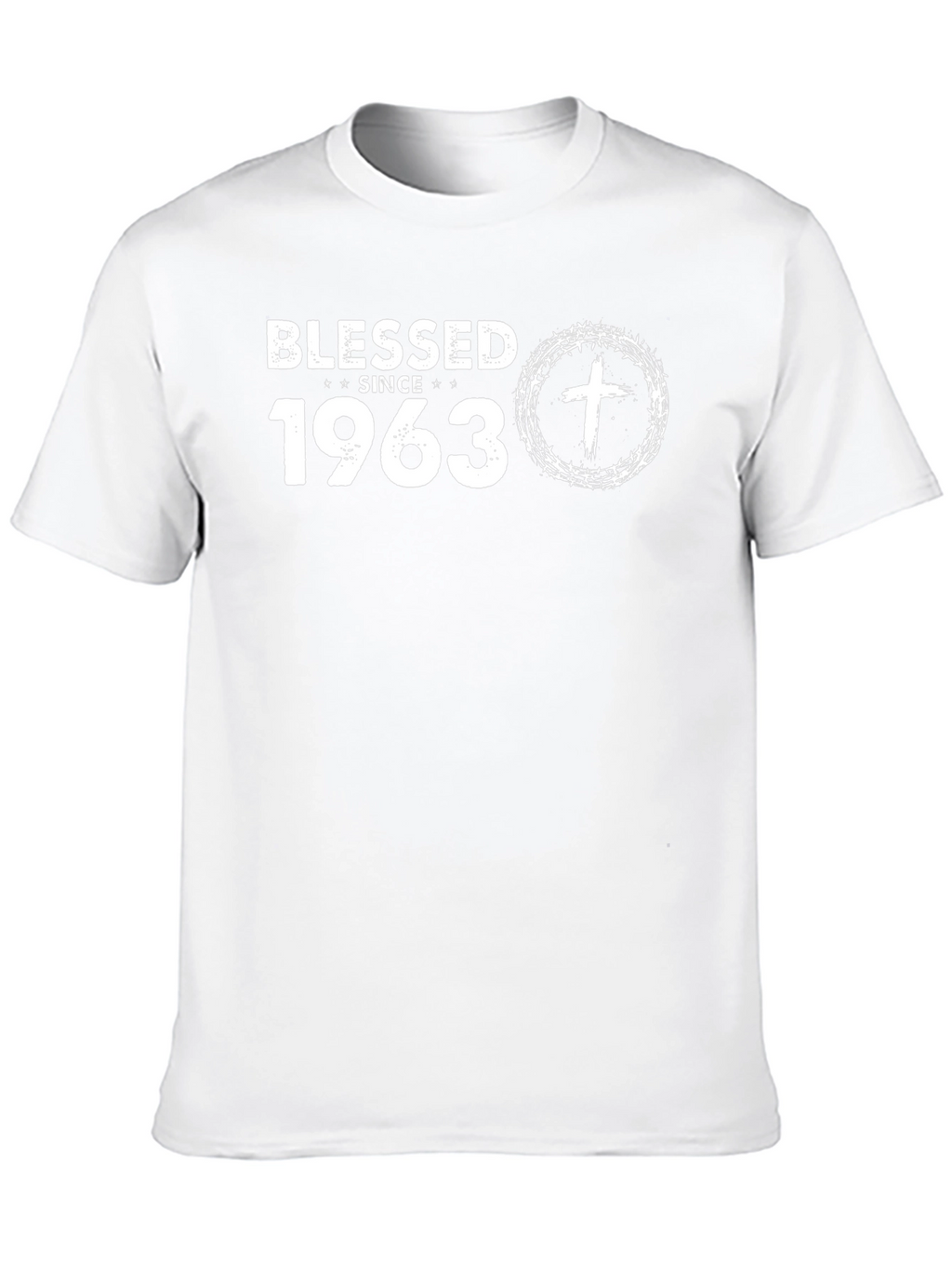 Blessed Since 1963 Christian T-Shirt