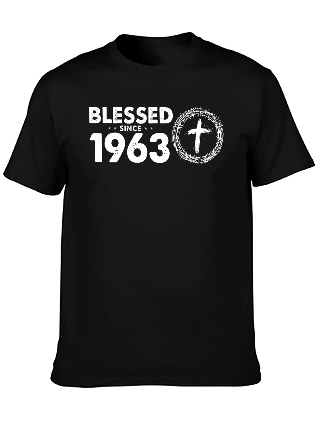 Blessed Since 1963 Christian T-Shirt