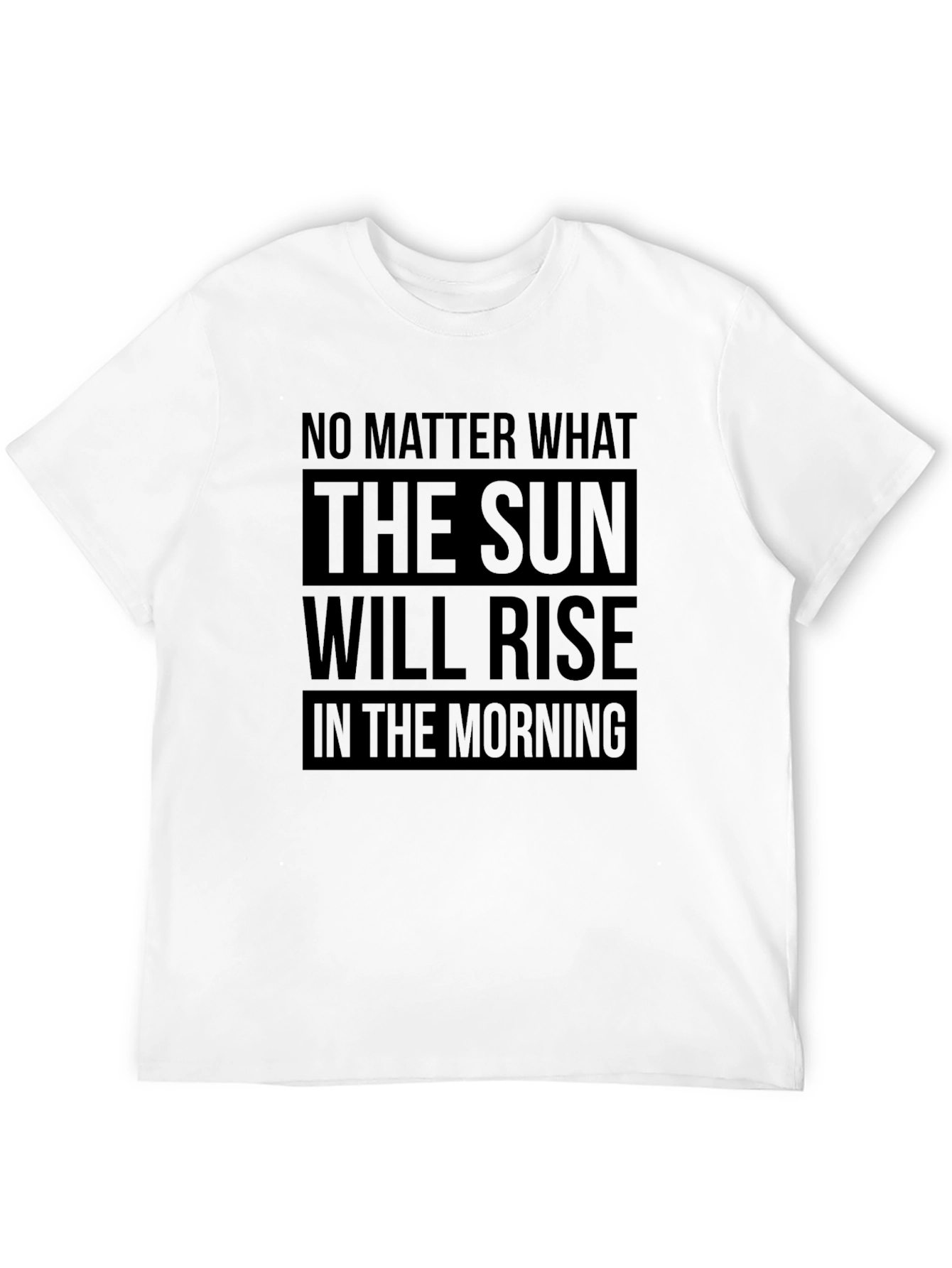 Inspirational Sun Will Rise Graphic T-Shirt