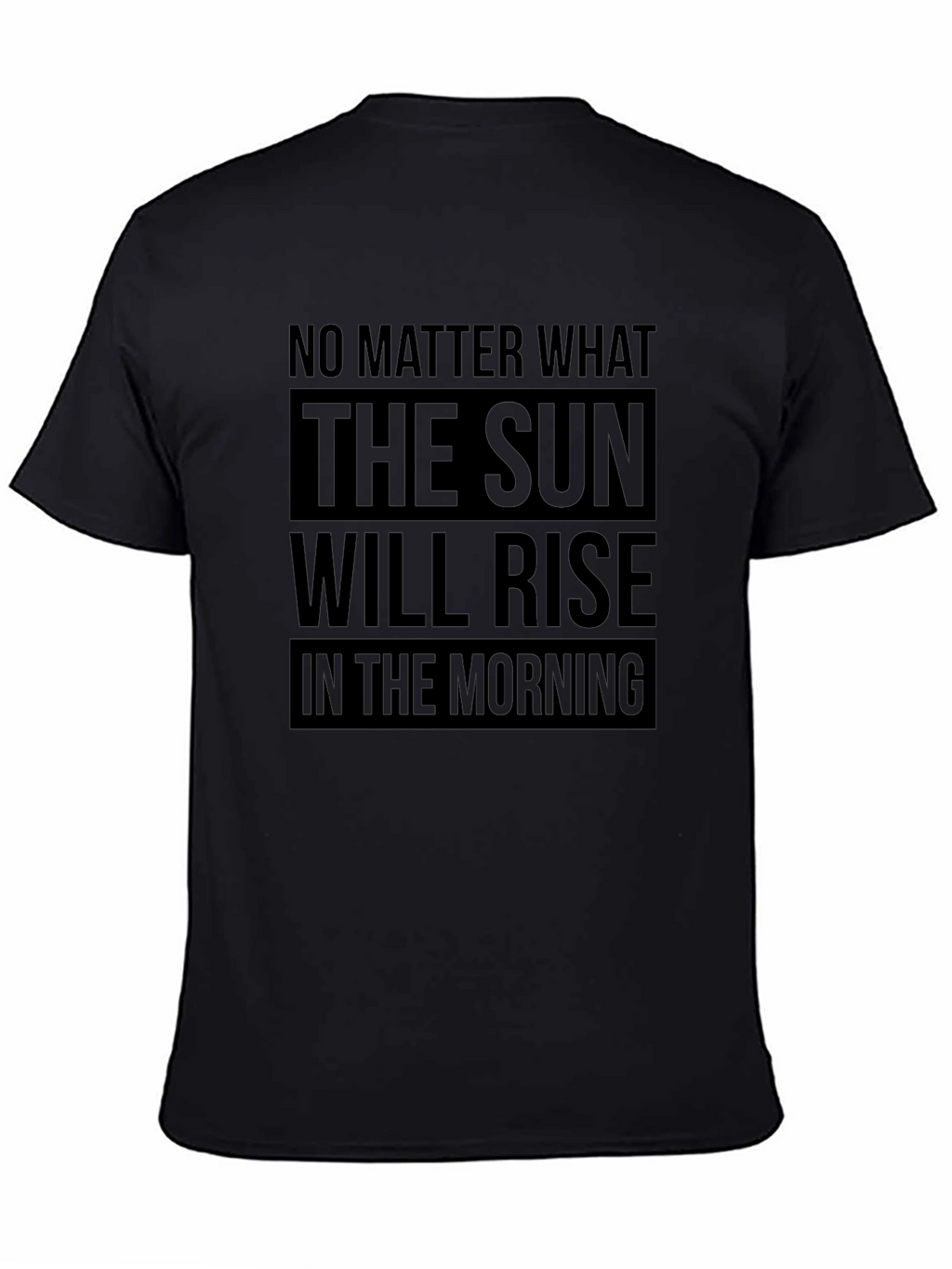 Inspirational Sun Will Rise Graphic T-Shirt