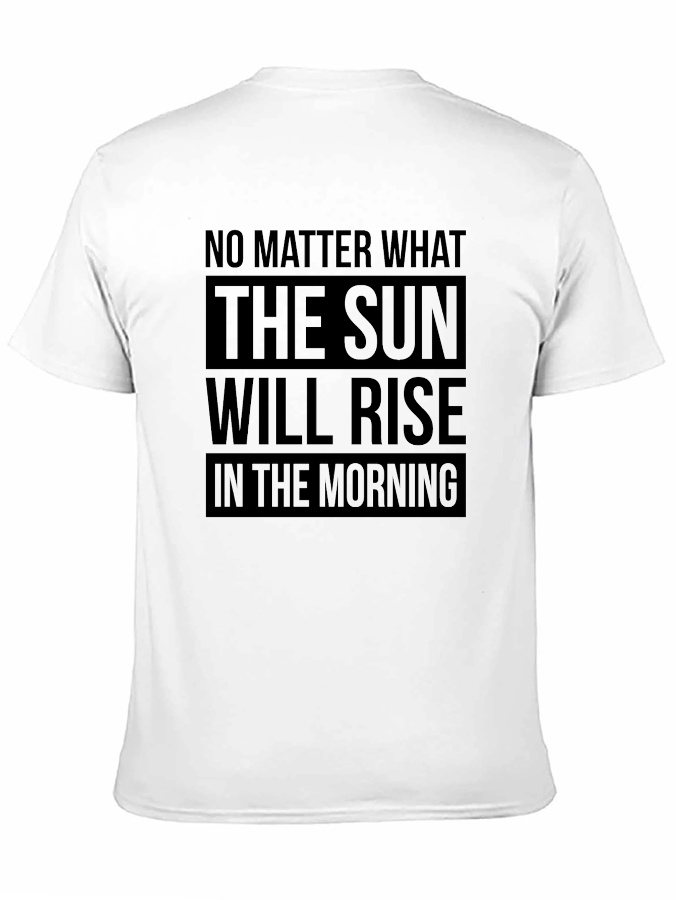 Inspirational Sun Will Rise Graphic T-Shirt