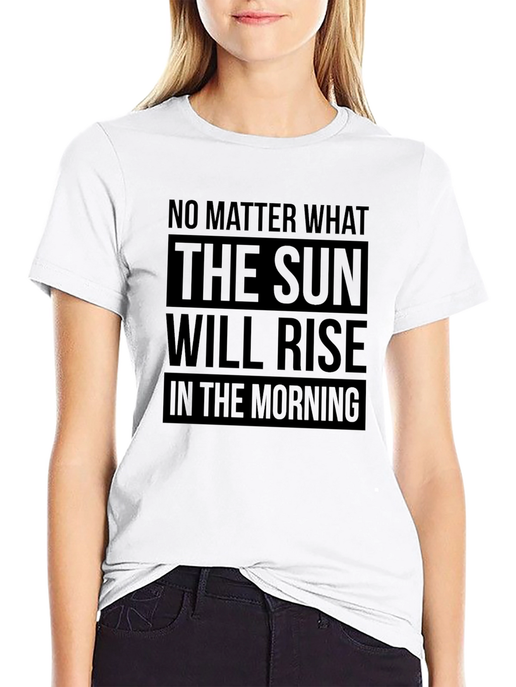 Inspirational Sun Will Rise Graphic T-Shirt