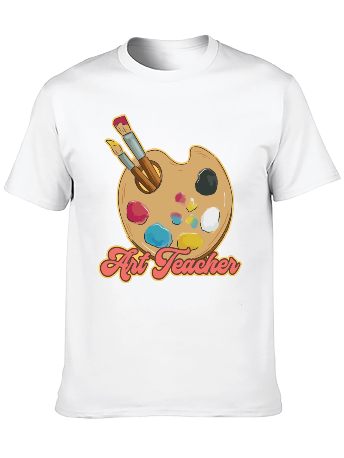 Art Teacher T-Shirt - Palette Design