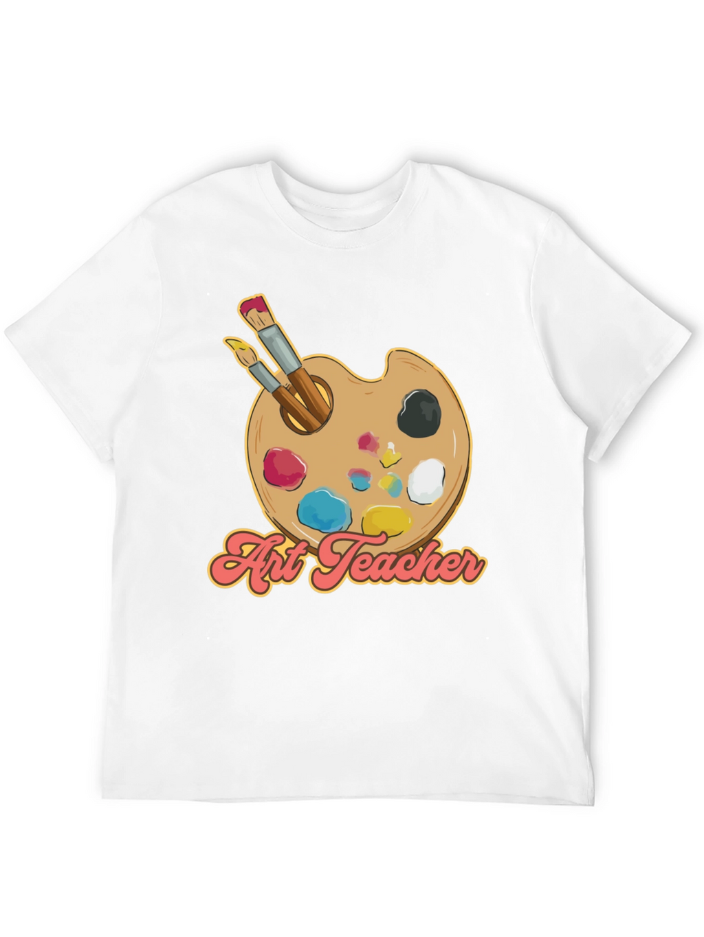 Art Teacher T-Shirt - Palette Design
