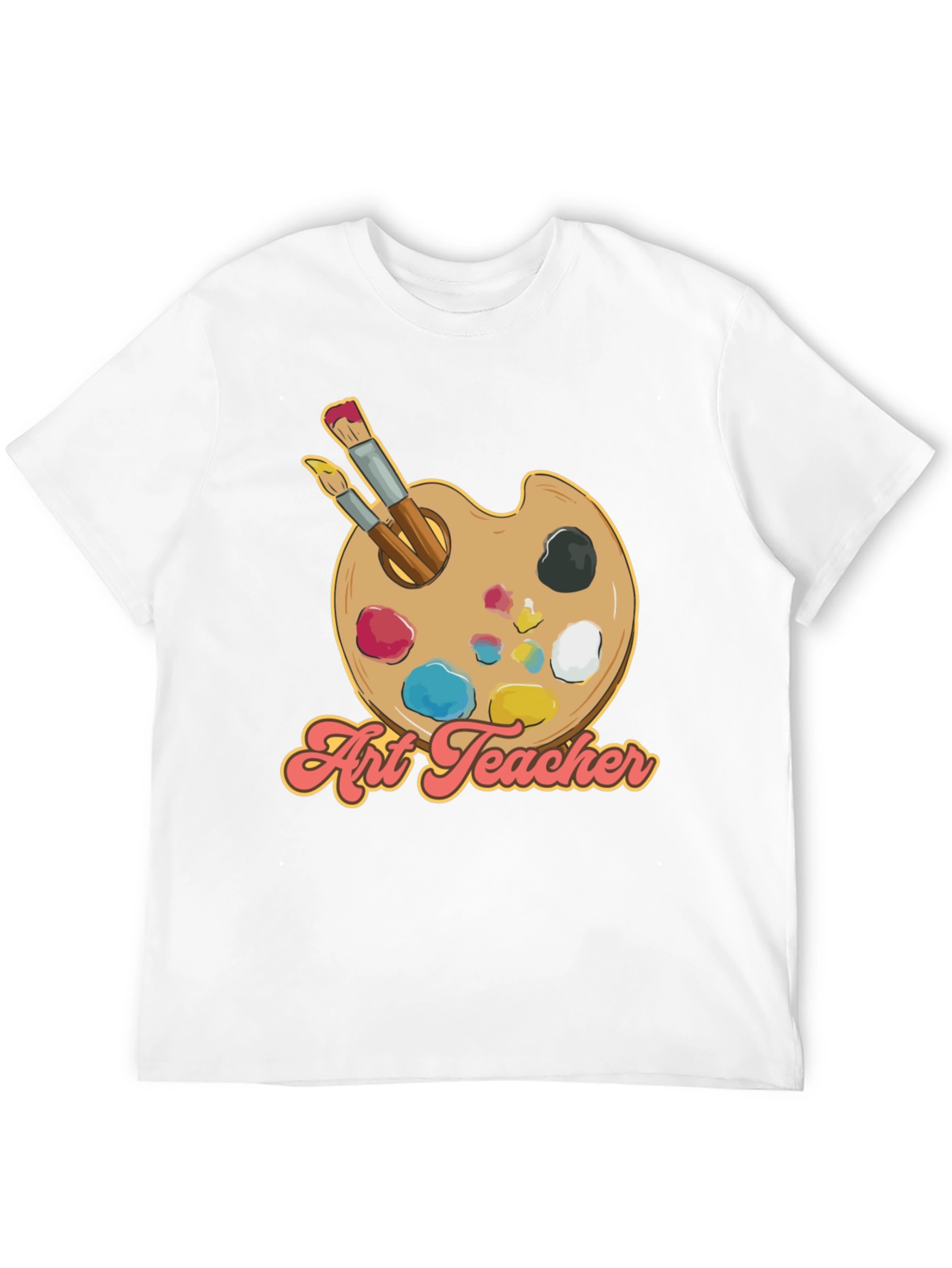 Art Teacher T-Shirt - Palette Design