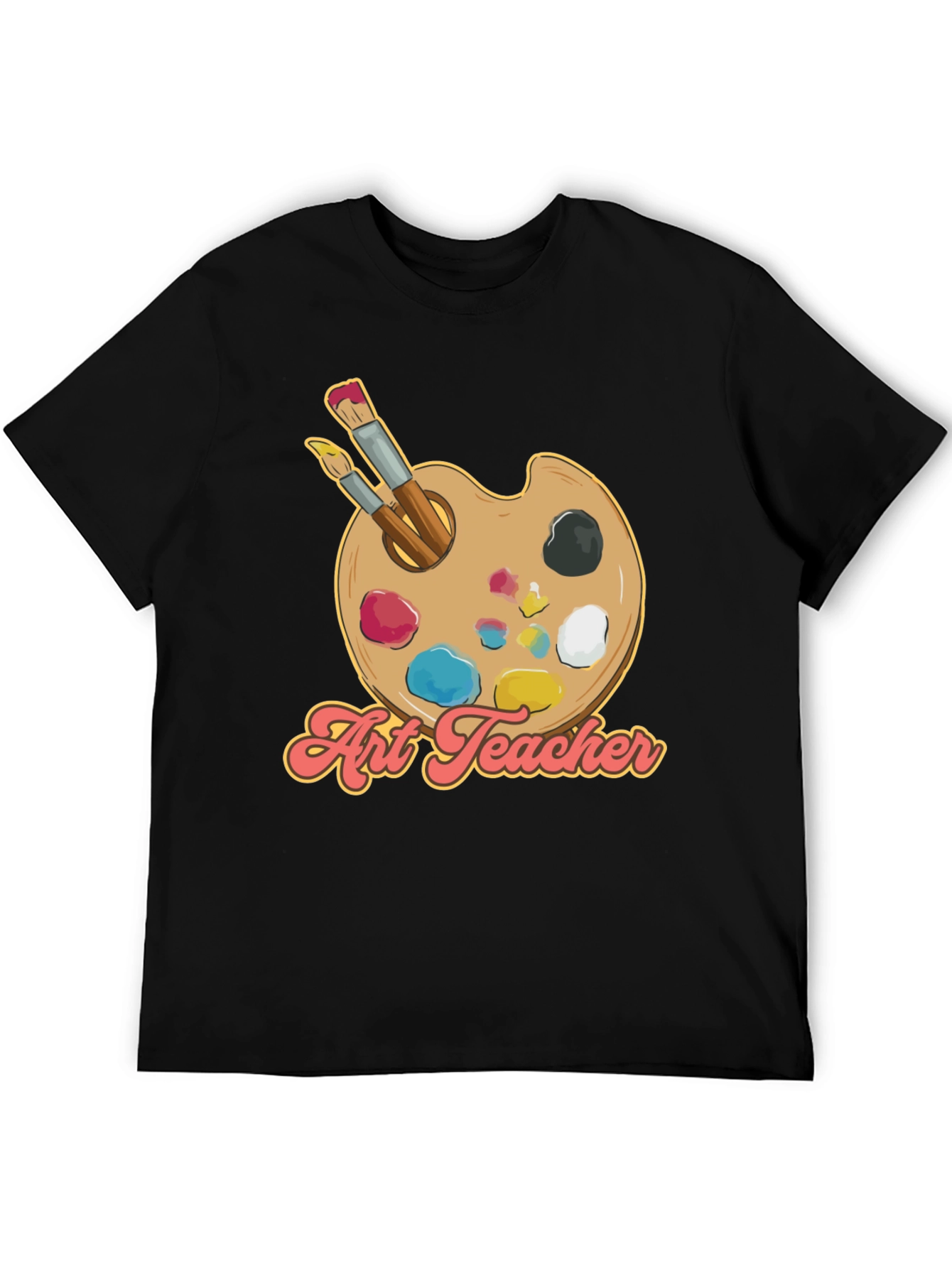 Art Teacher T-Shirt - Palette Design