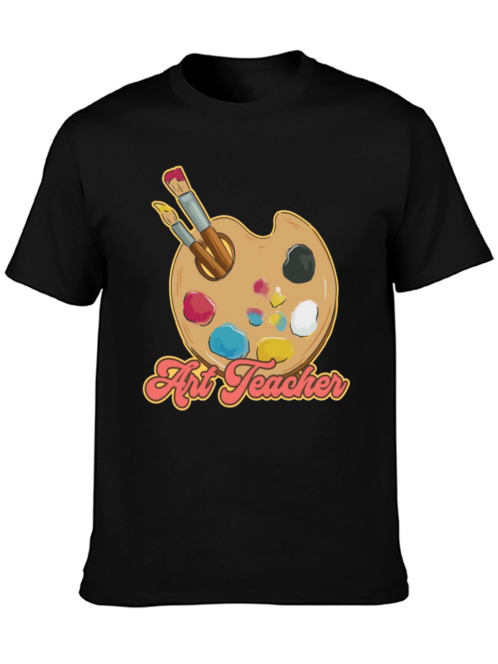 Art Teacher T-Shirt - Palette Design