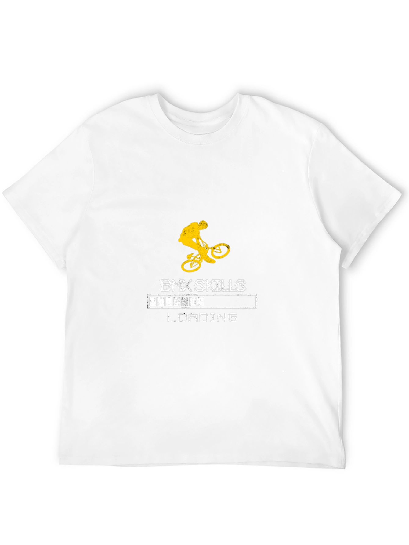 BMX Skills Loading T-Shirt - Black Graphic Tee