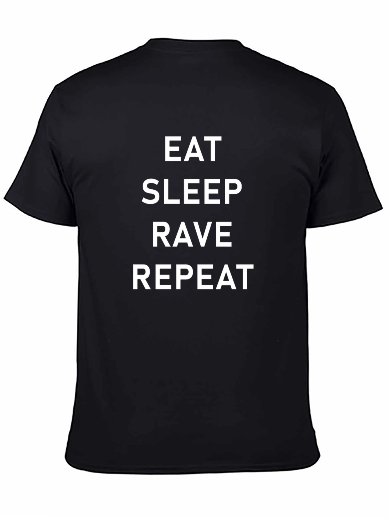 Eat Sleep Rave Repeat Graphic Tee