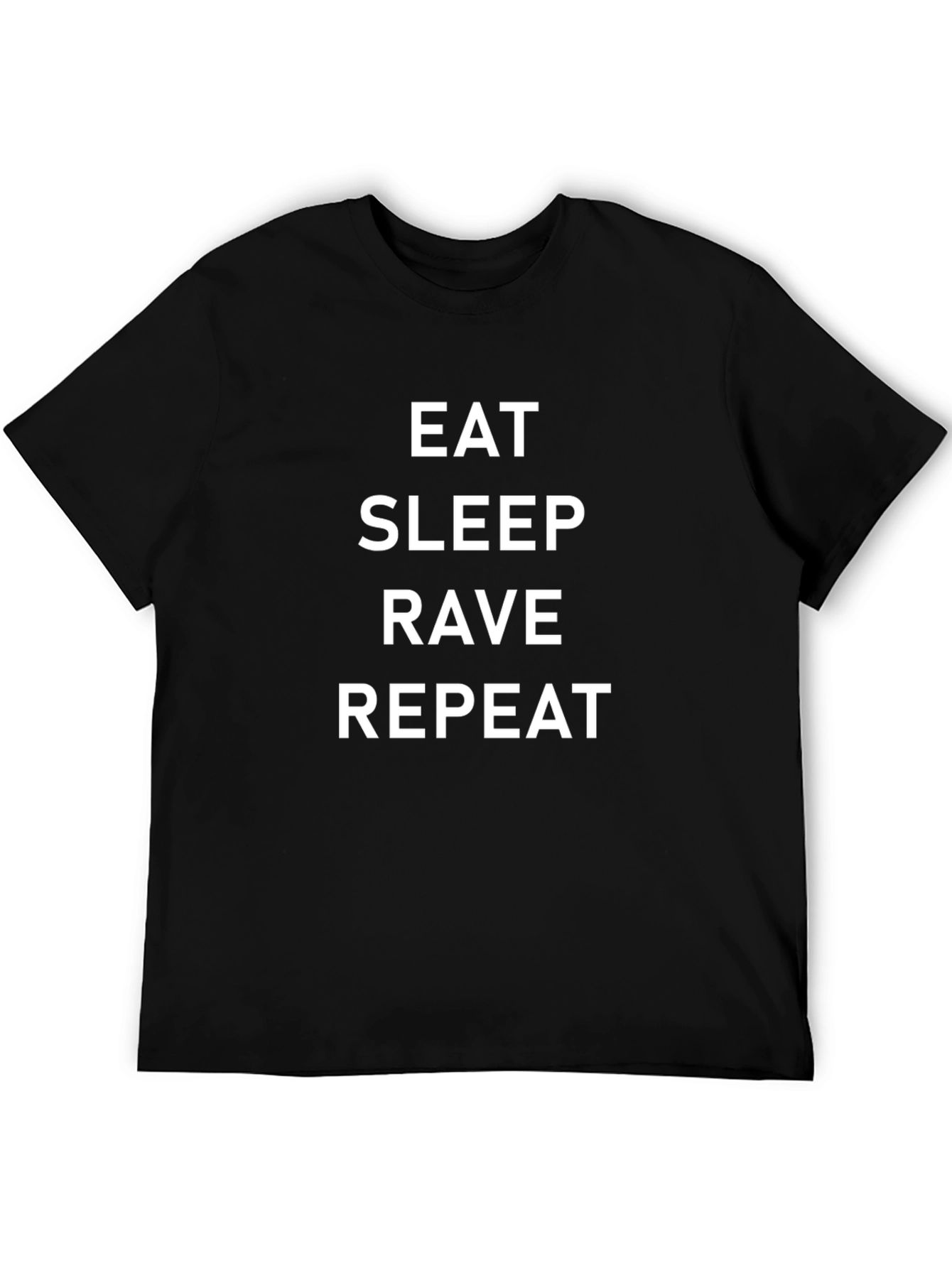 Eat Sleep Rave Repeat Graphic Tee