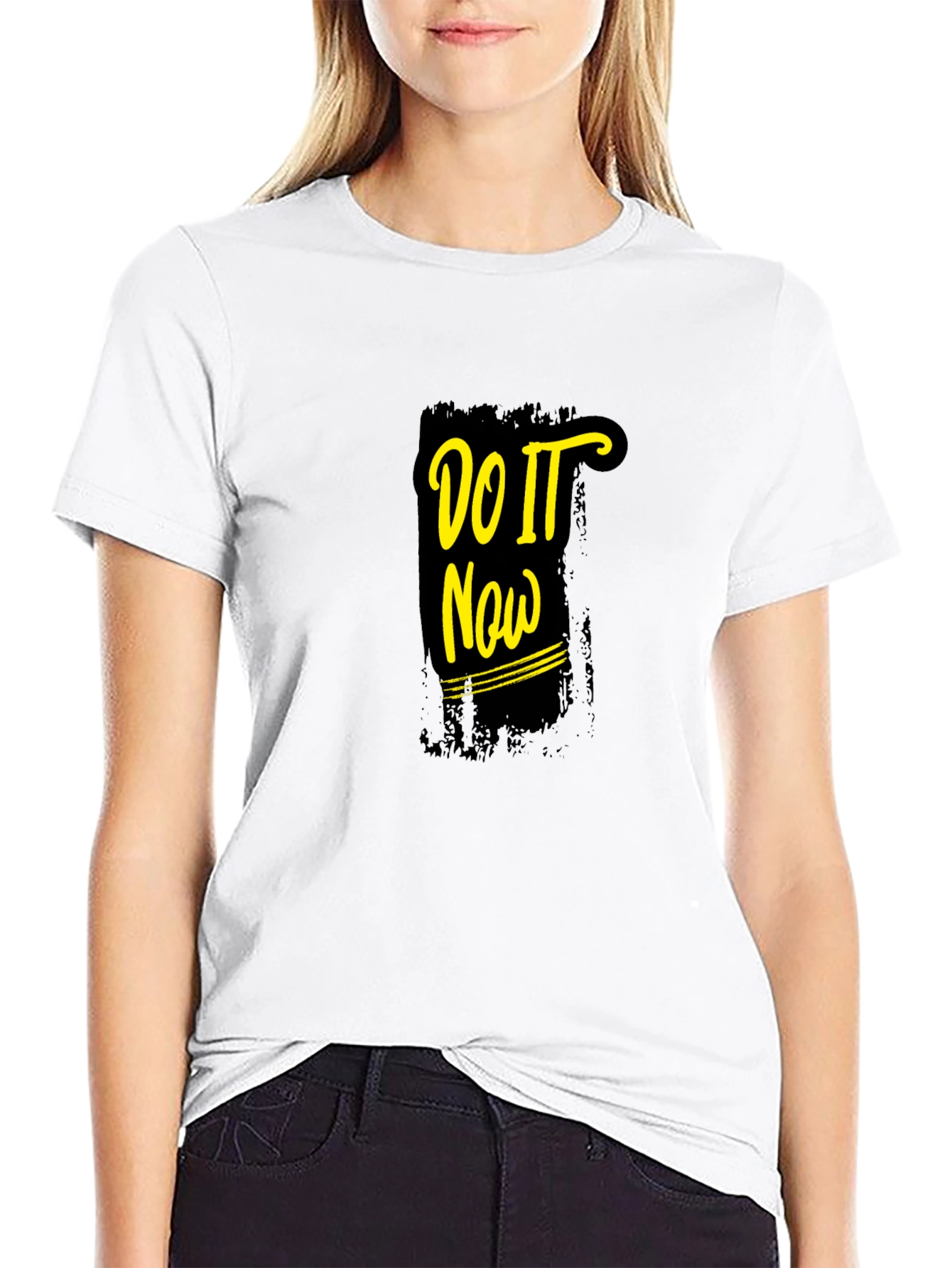 Do It Now Graphic Tee - Mens Black T-Shirt