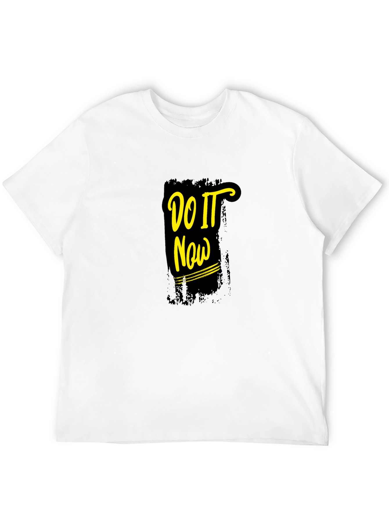 Do It Now Graphic Tee - Mens Black T-Shirt