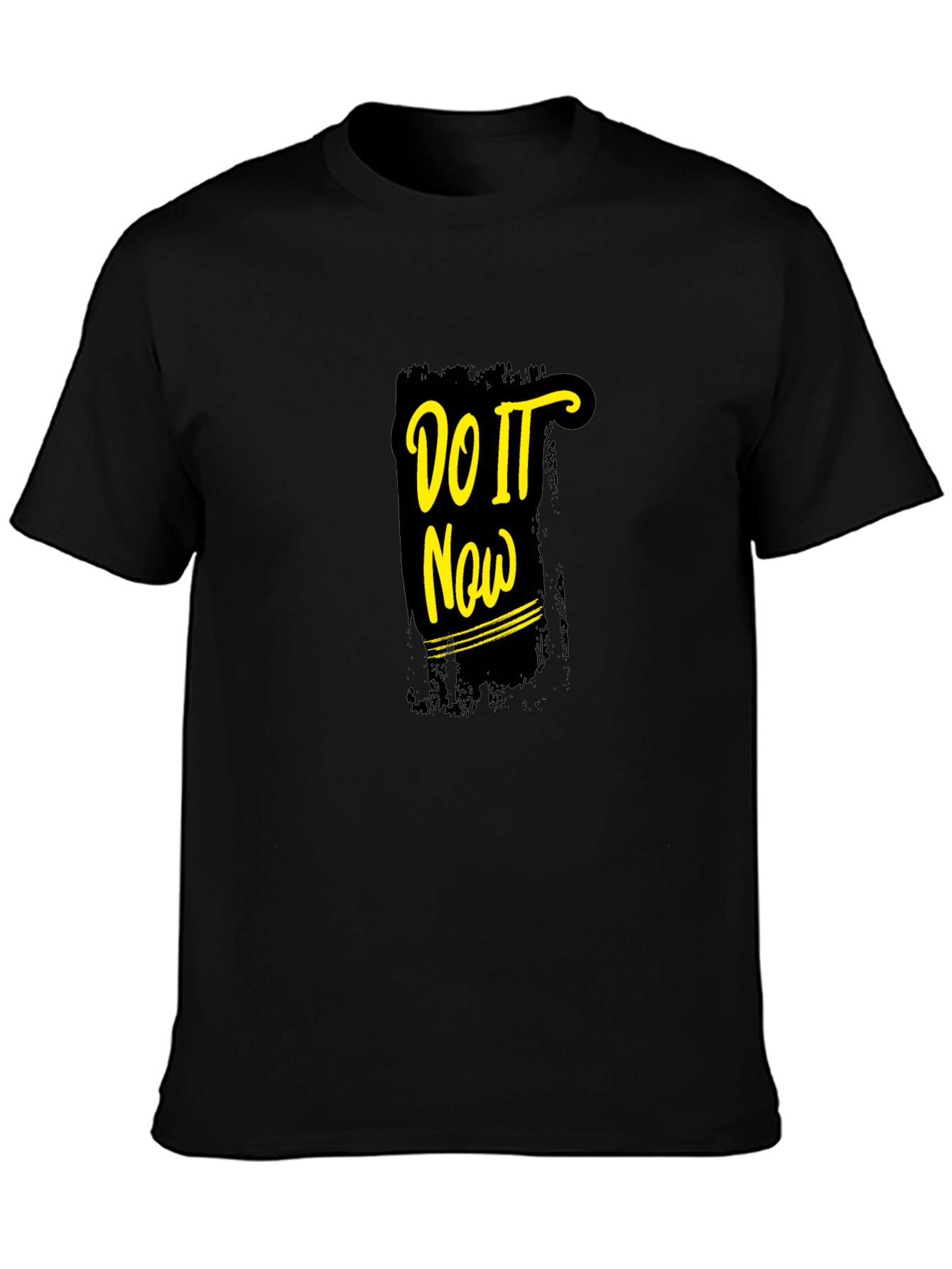Do It Now Graphic Tee - Mens Black T-Shirt