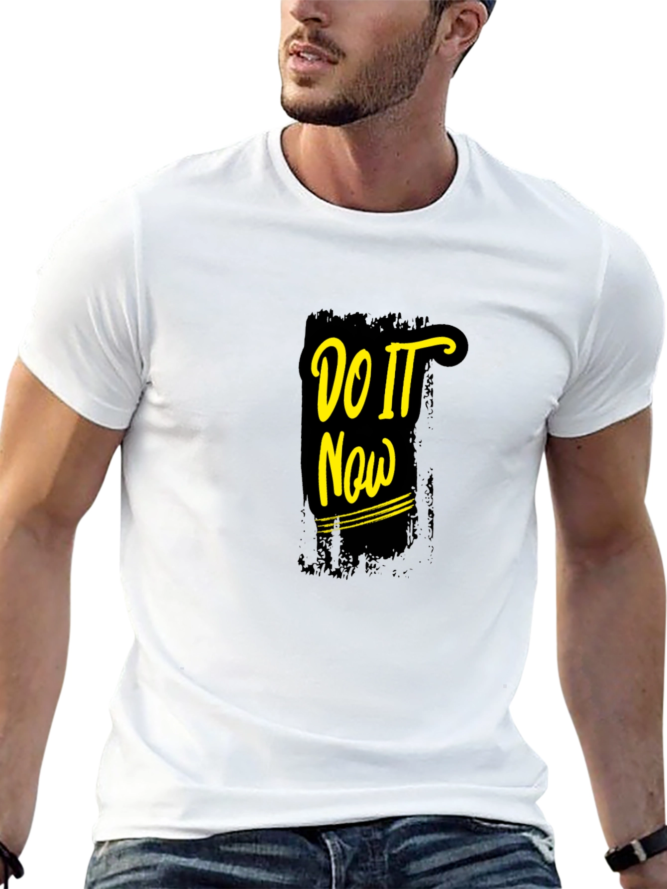 Do It Now Graphic Tee - Mens Black T-Shirt