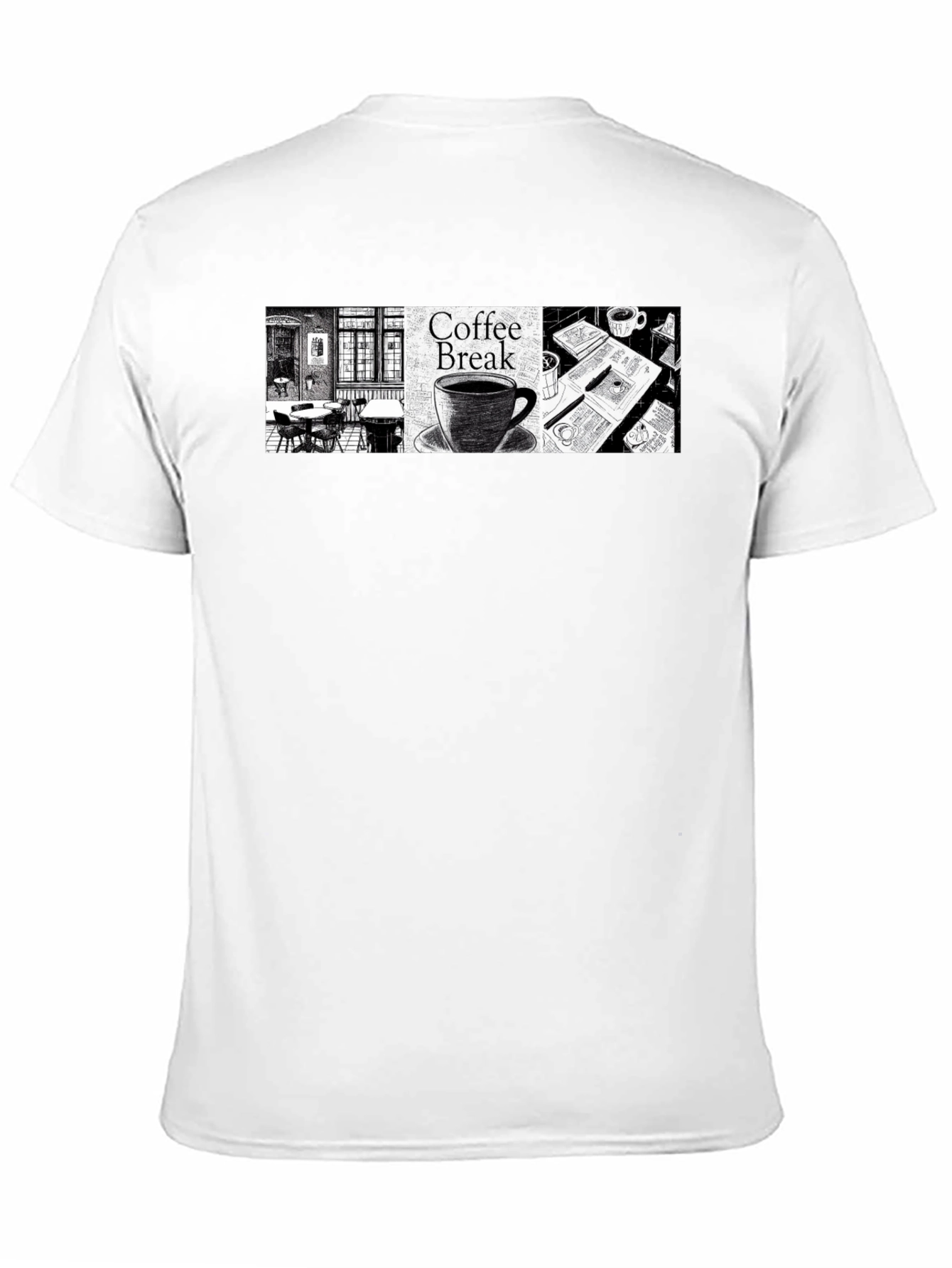 Coffee Break Graphic T-Shirt - Relax & Enjoy!