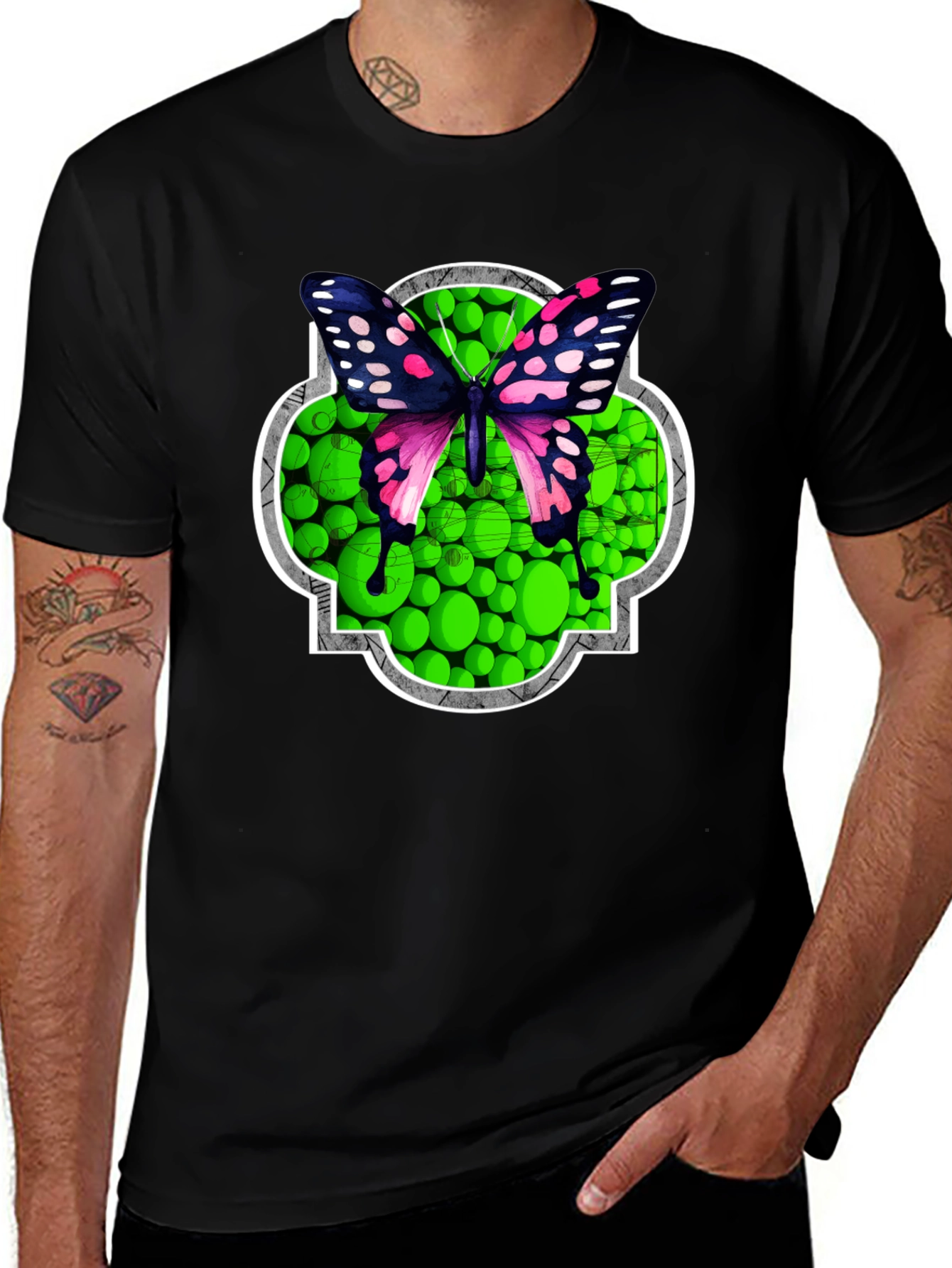 Butterfly Graphic Tee - Unique Stylish Design