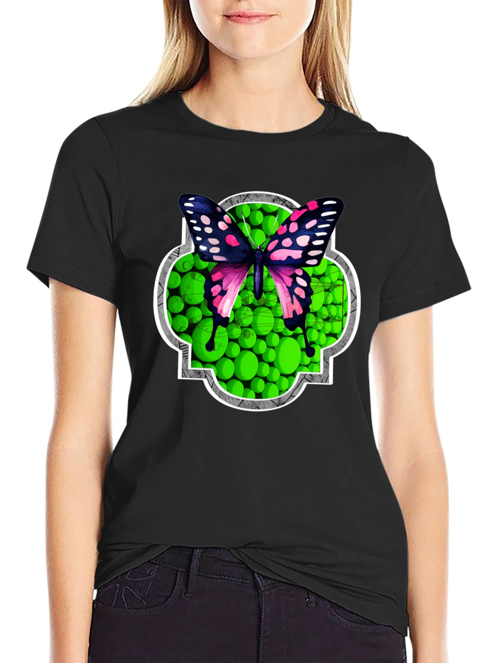 Butterfly Graphic Tee - Unique Stylish Design