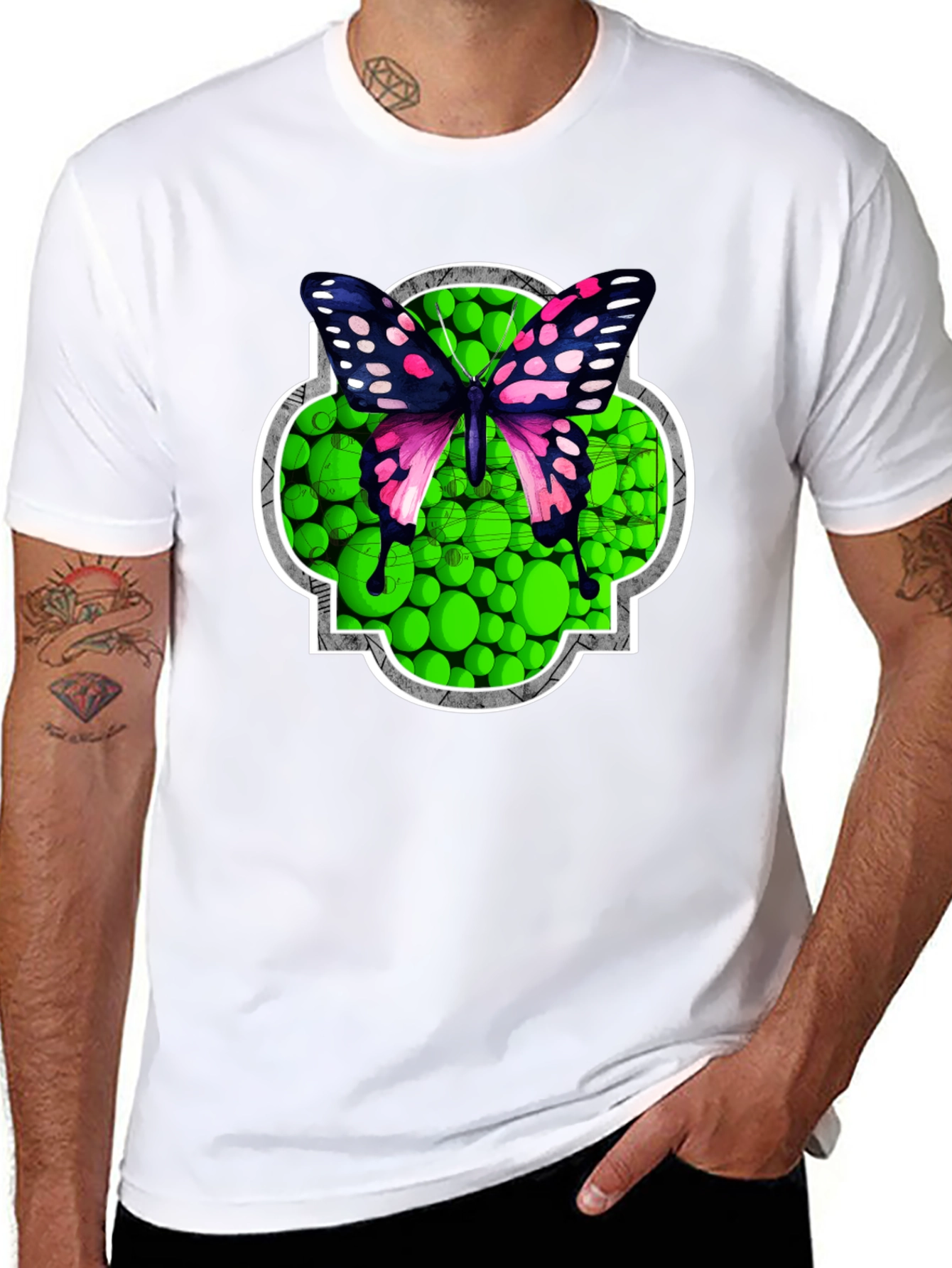 Butterfly Graphic Tee - Unique Stylish Design