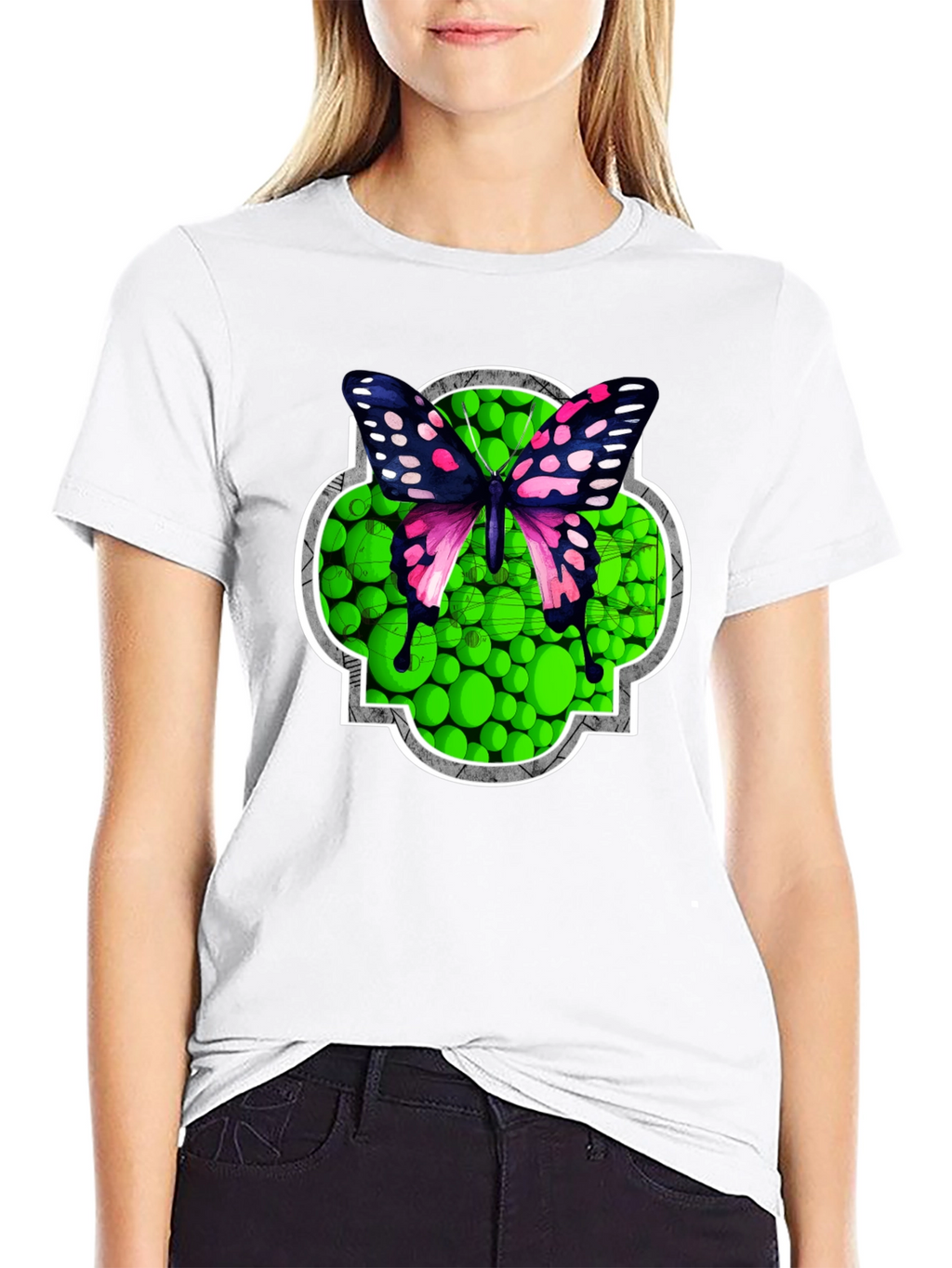 Butterfly Graphic Tee - Unique Stylish Design