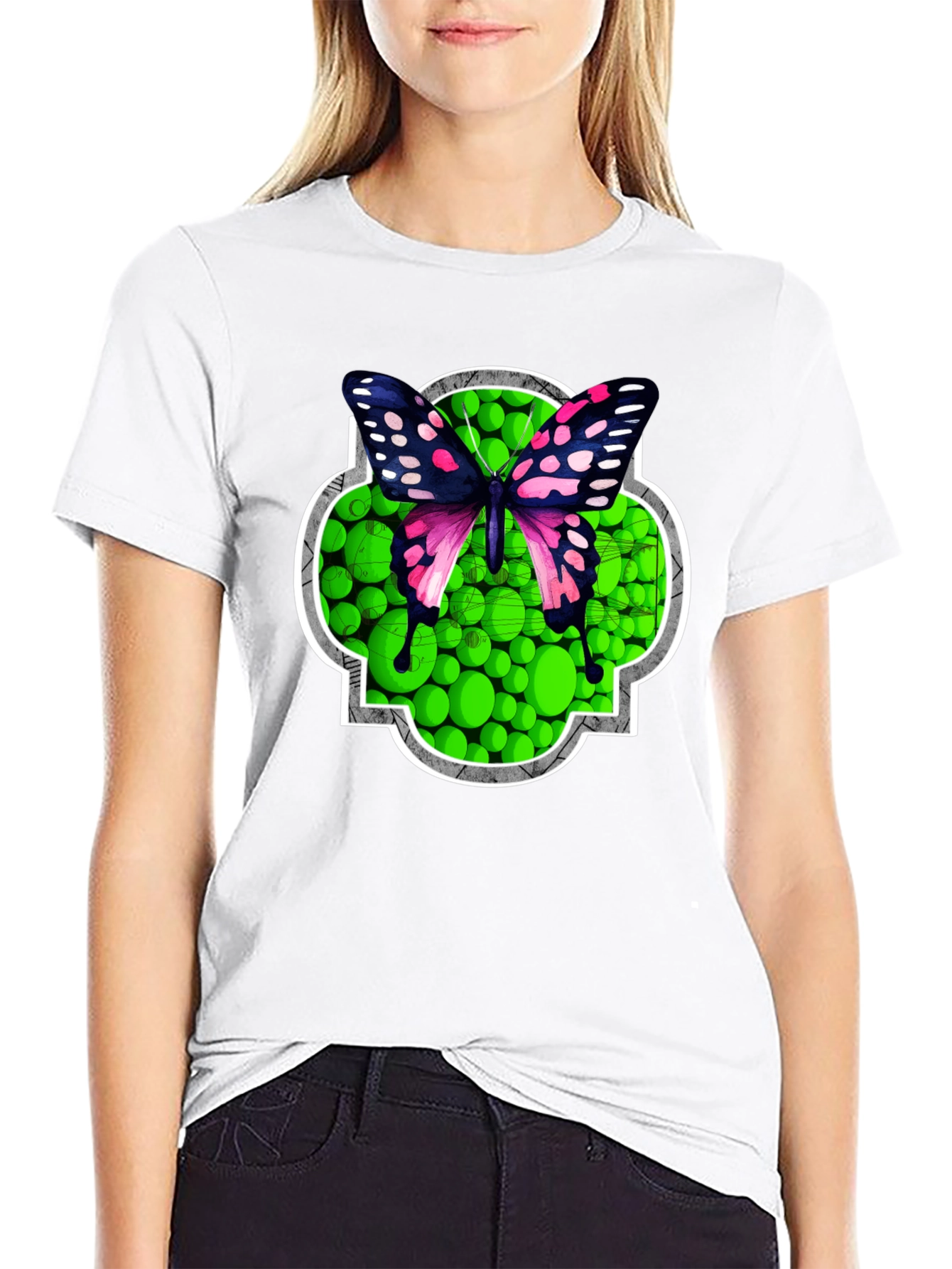 Butterfly Graphic Tee - Unique Stylish Design
