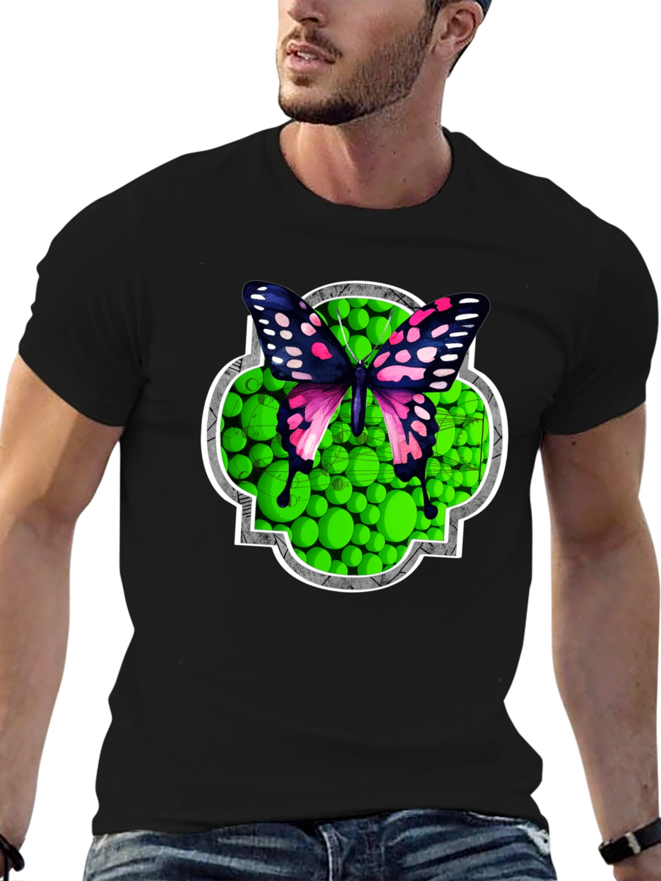 Butterfly Graphic Tee - Unique Stylish Design
