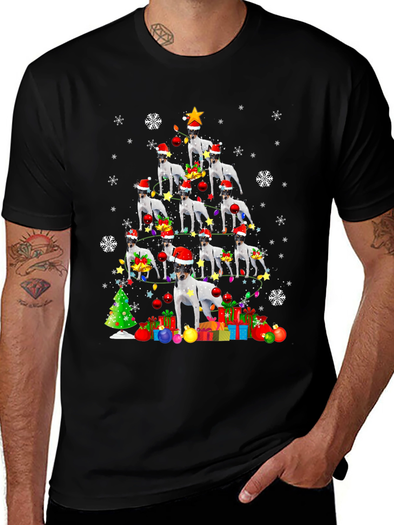 Dog Christmas Tree T-Shirt