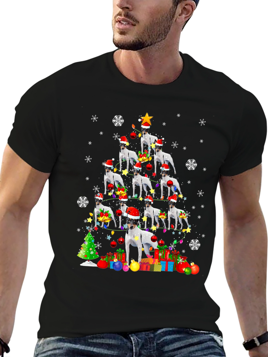 Dog Christmas Tree T-Shirt
