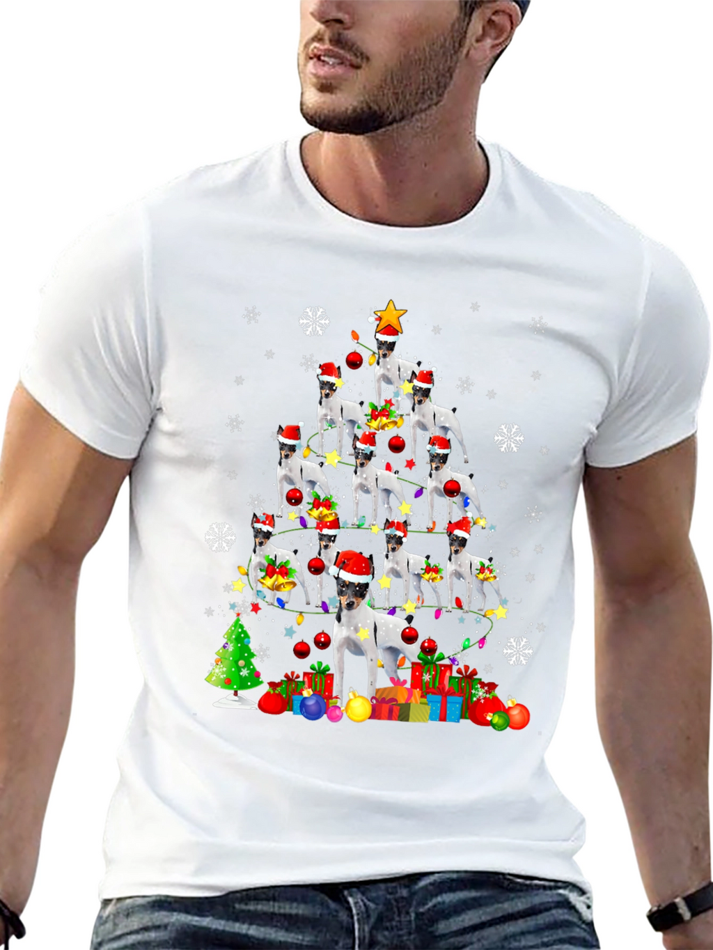 Dog Christmas Tree T-Shirt