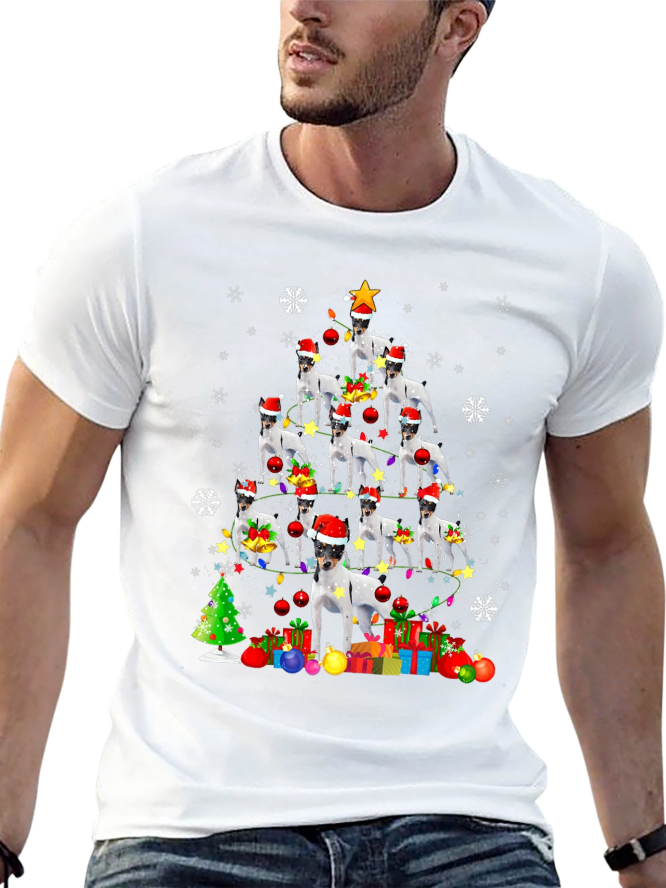 Dog Christmas Tree T-Shirt
