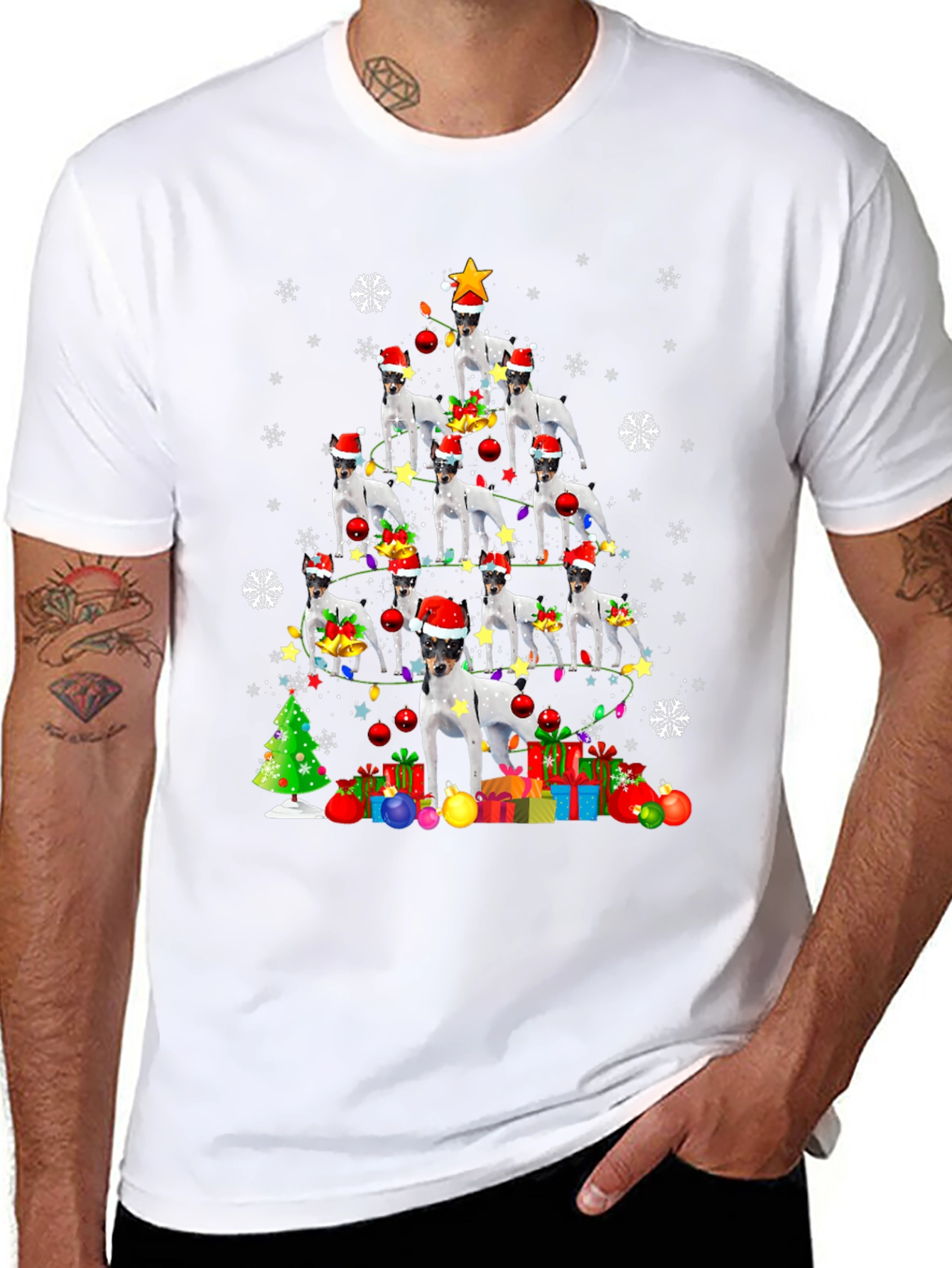 Dog Christmas Tree T-Shirt