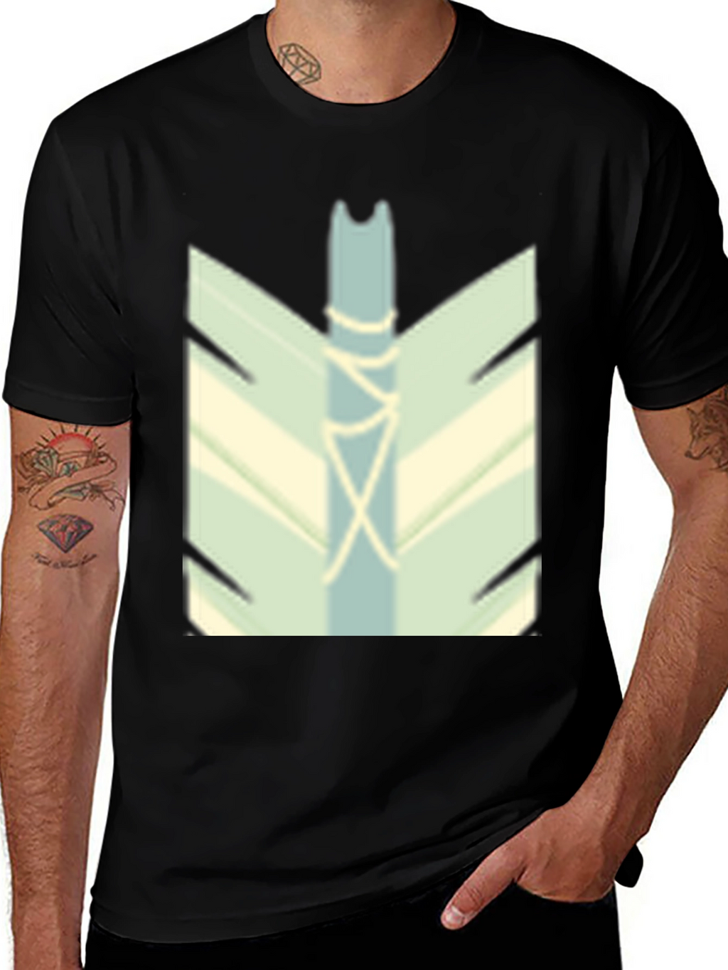 Abstract Geometric Design Tee